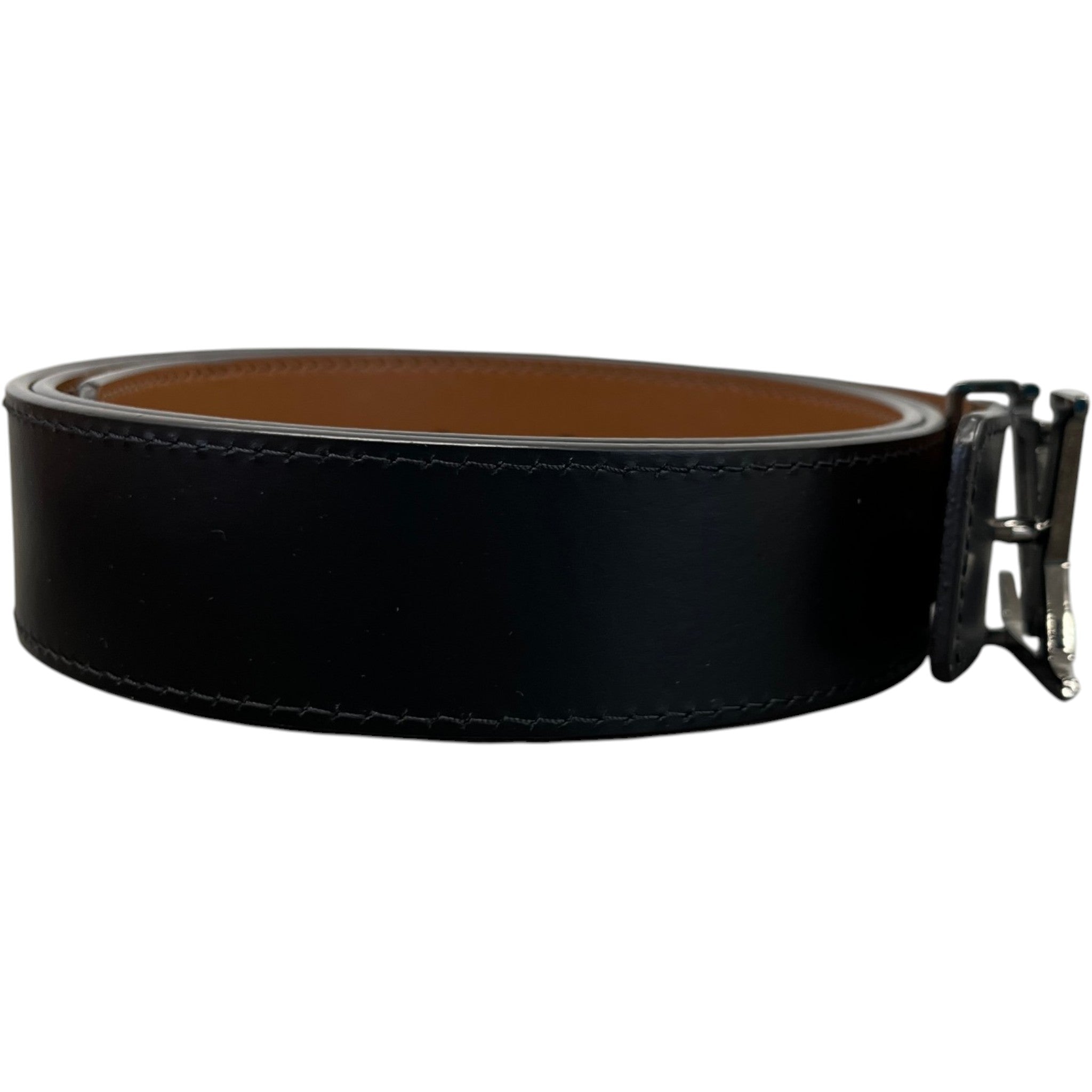 Men's Studded Lv Belt Black Size Waist 32"