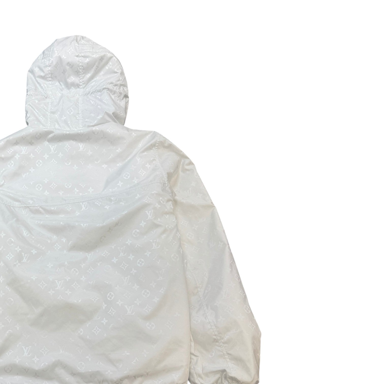 Men's Reversible Monogram Windbreaker White Size IT 54 / XXL