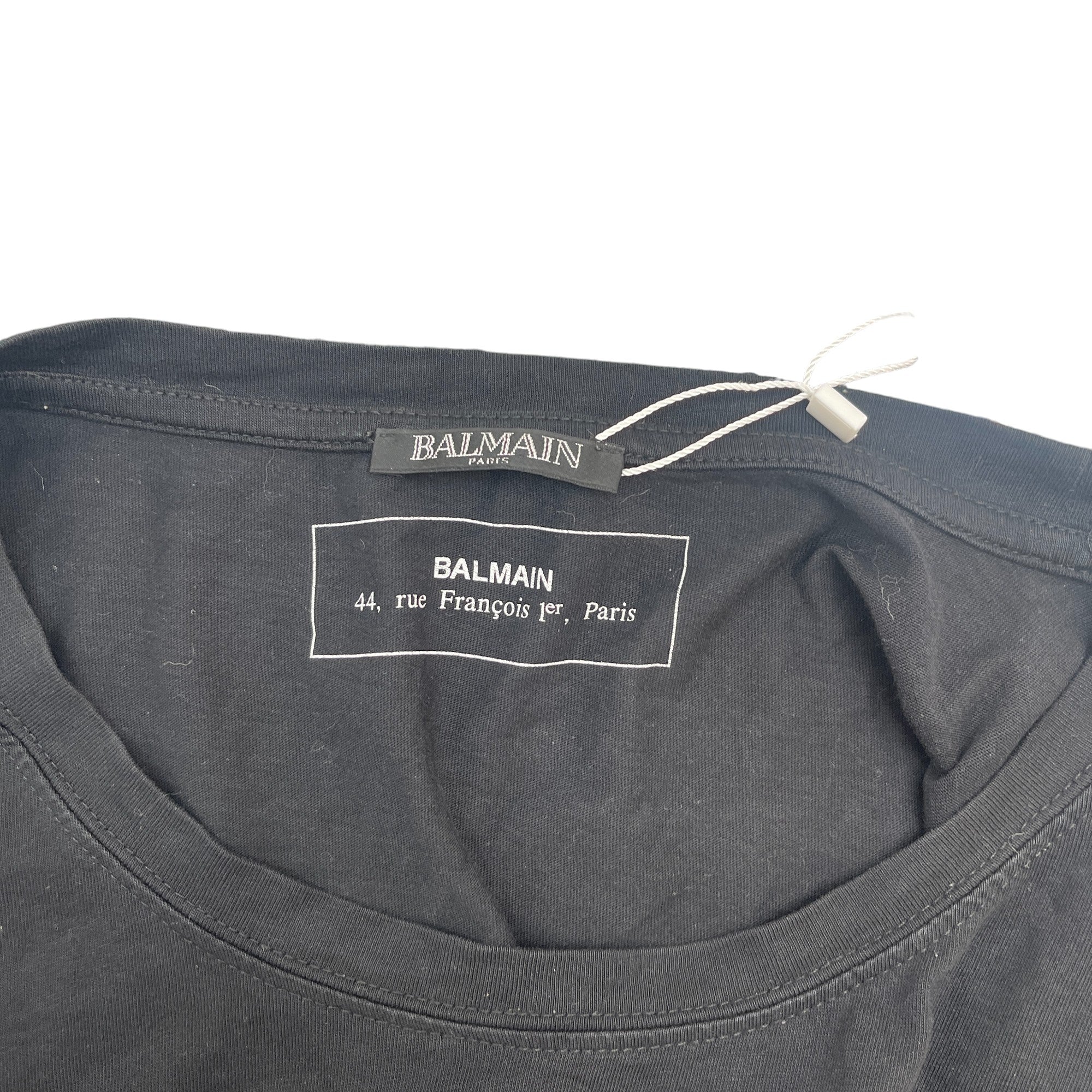 Men's Velvet Logo T-Shirt Black Size XXXL