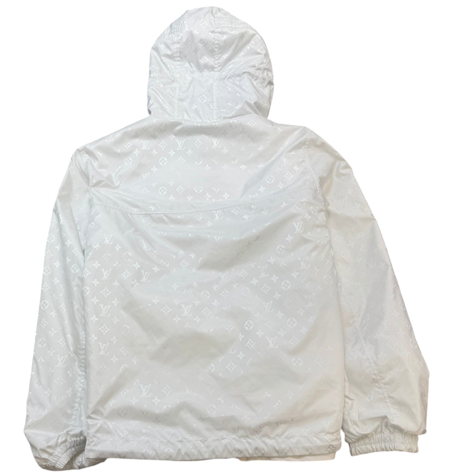 Men's Reversible Monogram Windbreaker White Size IT 54 / XXL