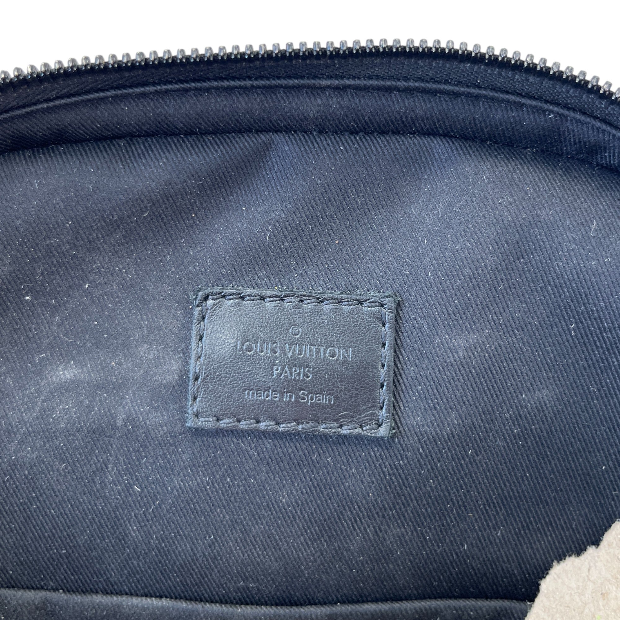 Men's Monogram Macassar Avenue Sling Bag Brown