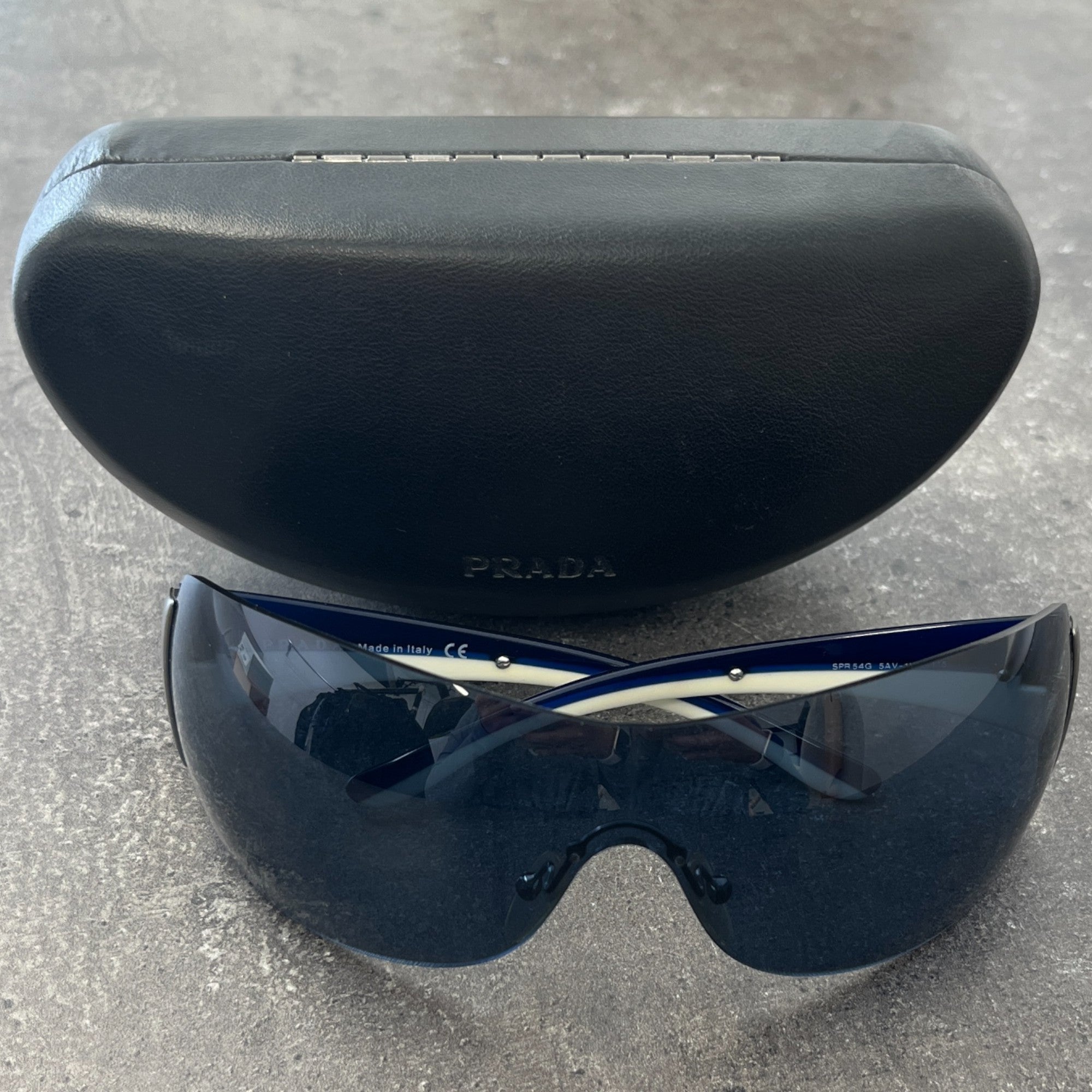 Men's Spr54G Sunglasses Blue