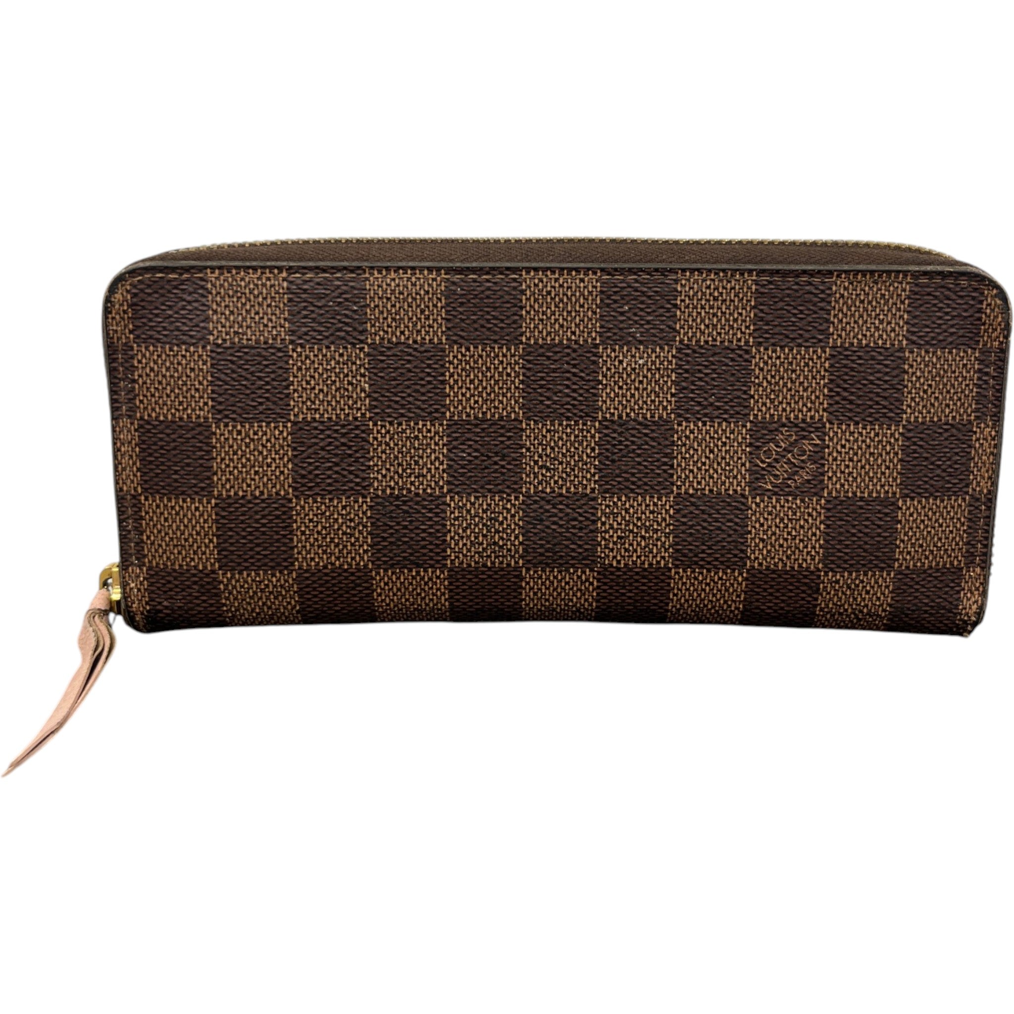 Women's Zippy Damier Ebene Purse Brown