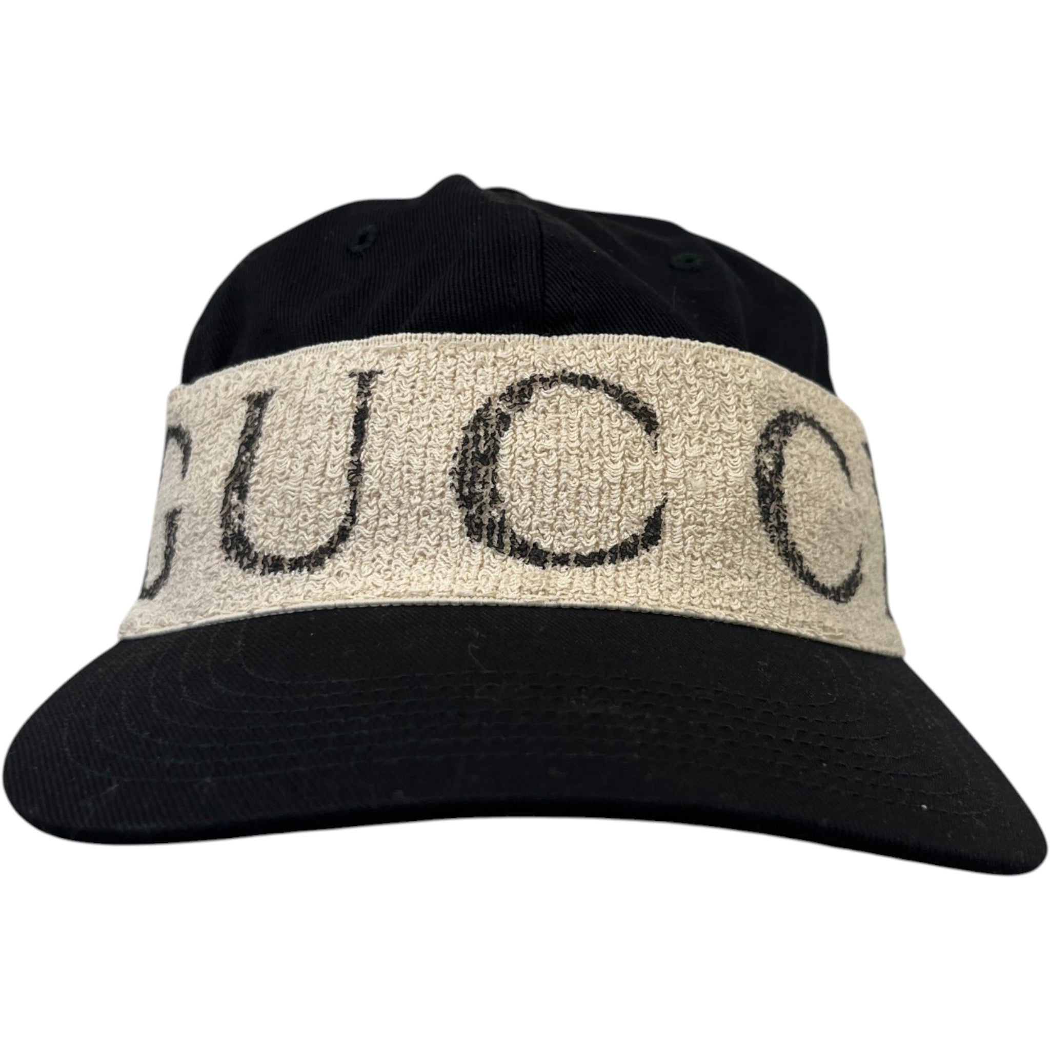 Women's Gabardine Headband Baseball Hat Black