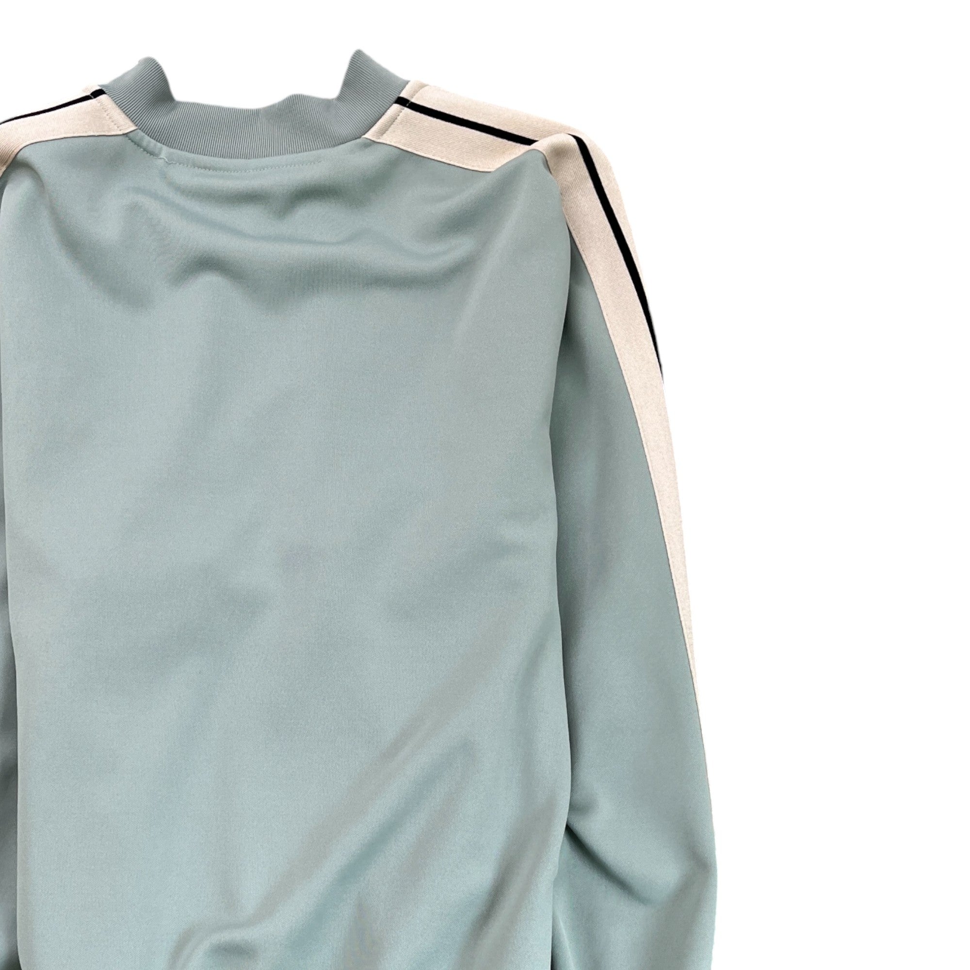 Men's Logo Print Track Jacket Blue Size M