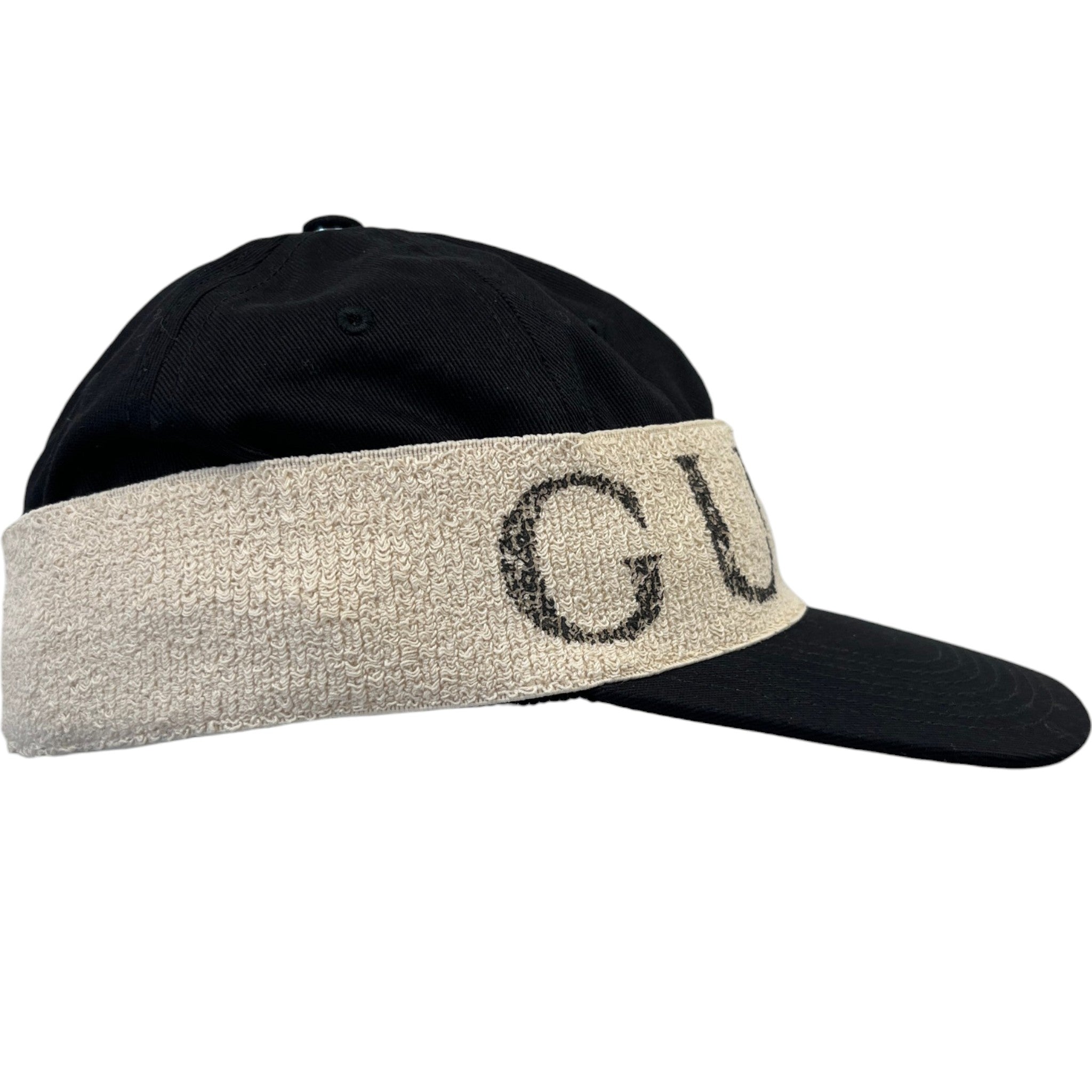 Women's Gabardine Headband Baseball Hat Black