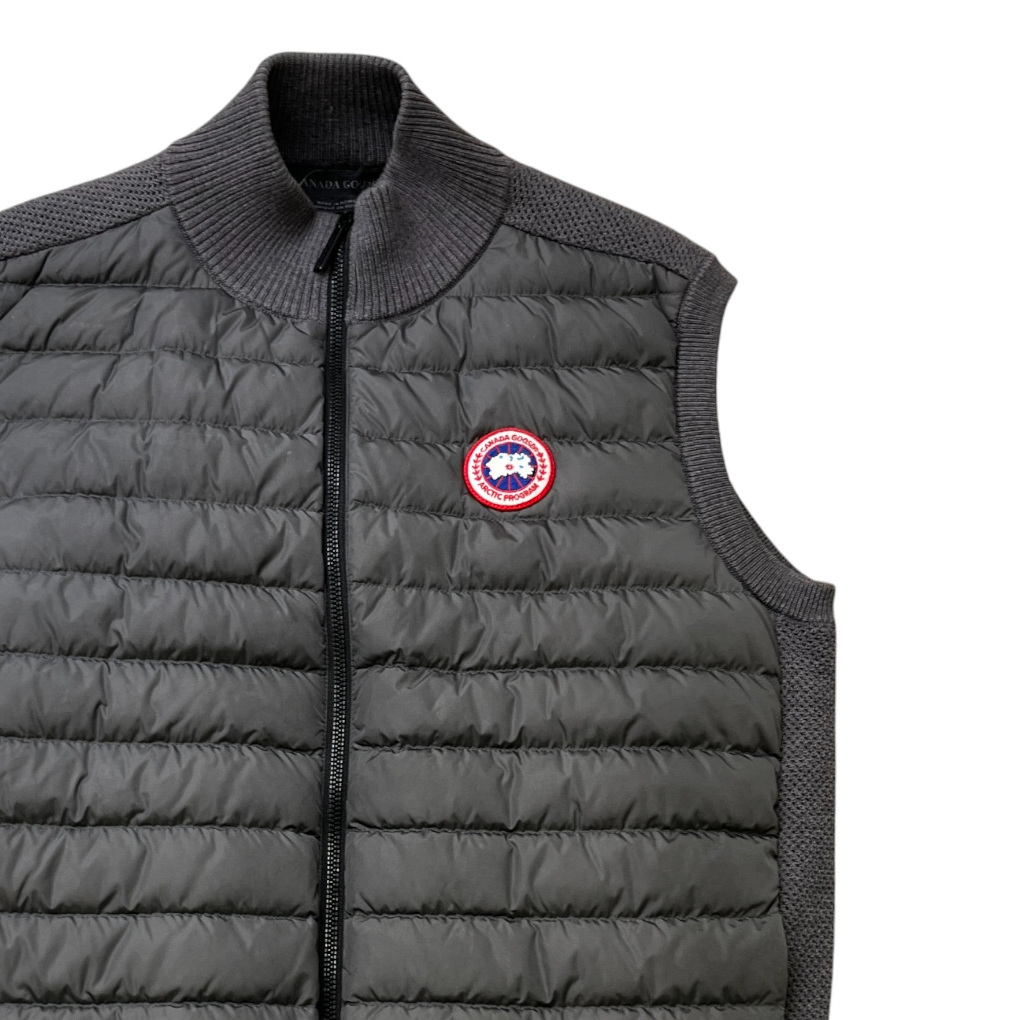 Men's Hybridge Gilet Grey Size L