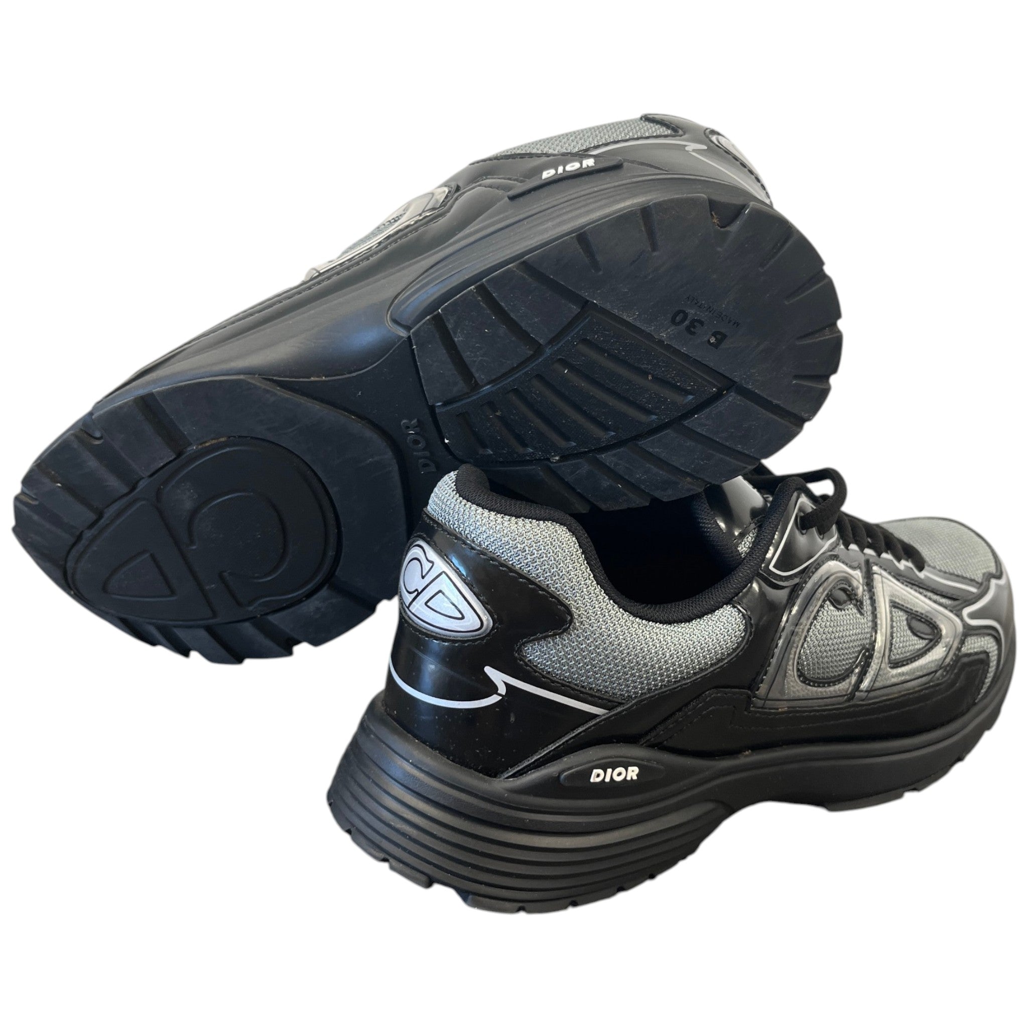 Men's B30 Low Trainers Black Size EU 46 / UK 12