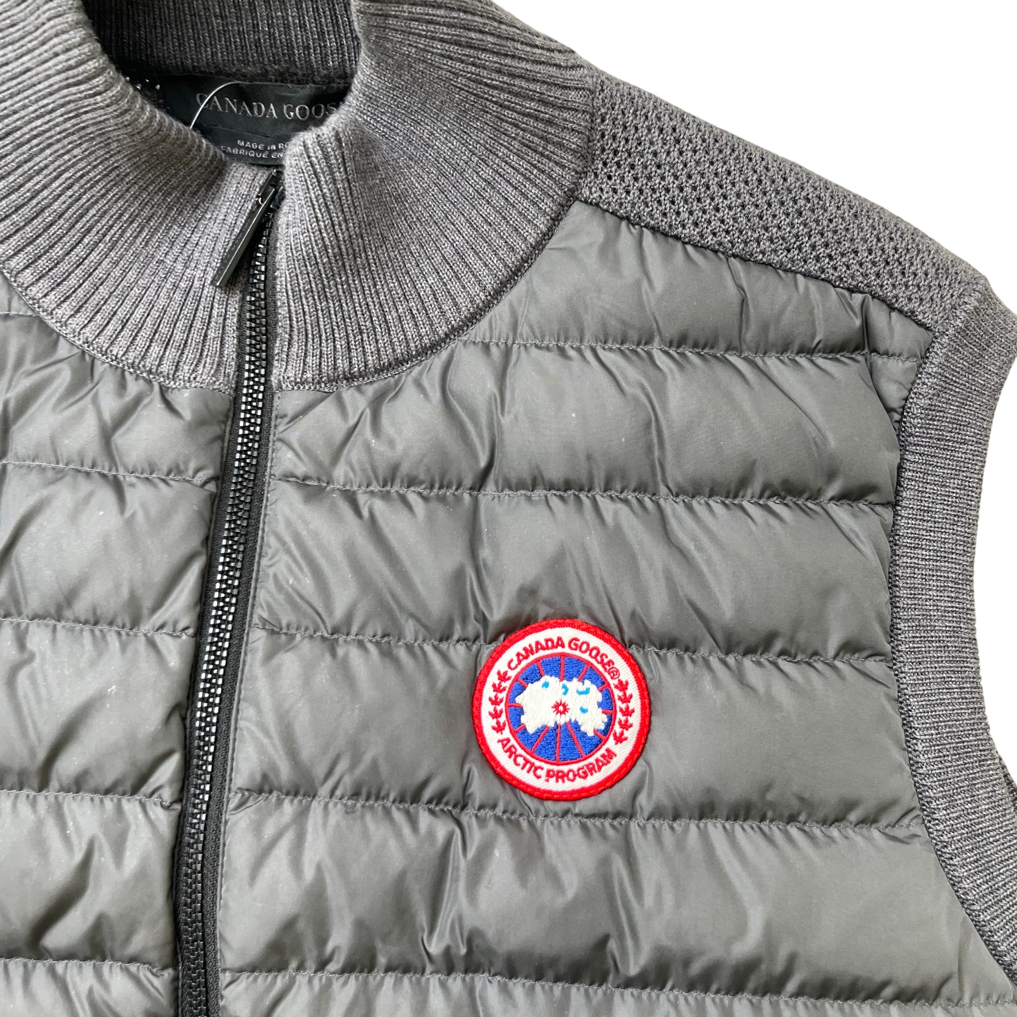 Men's Hybridge Gilet Grey Size L