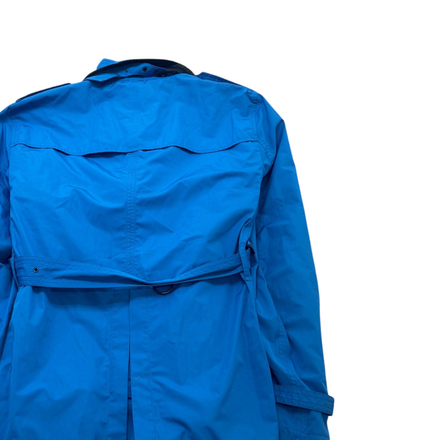 Men's Brit Trench Jacket Blue Size L