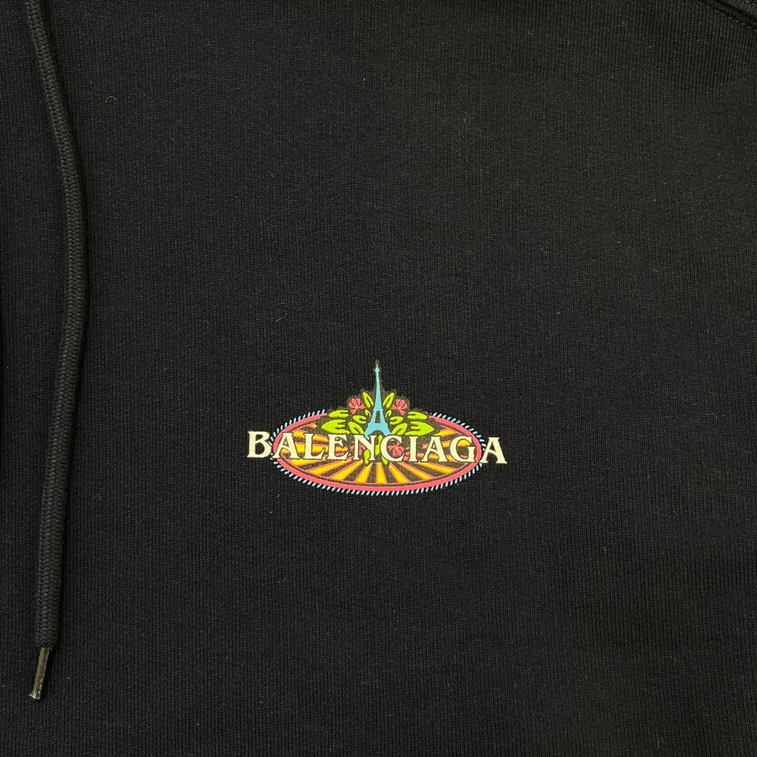 Men's Bonjour Logo Hoodie Navy Size S