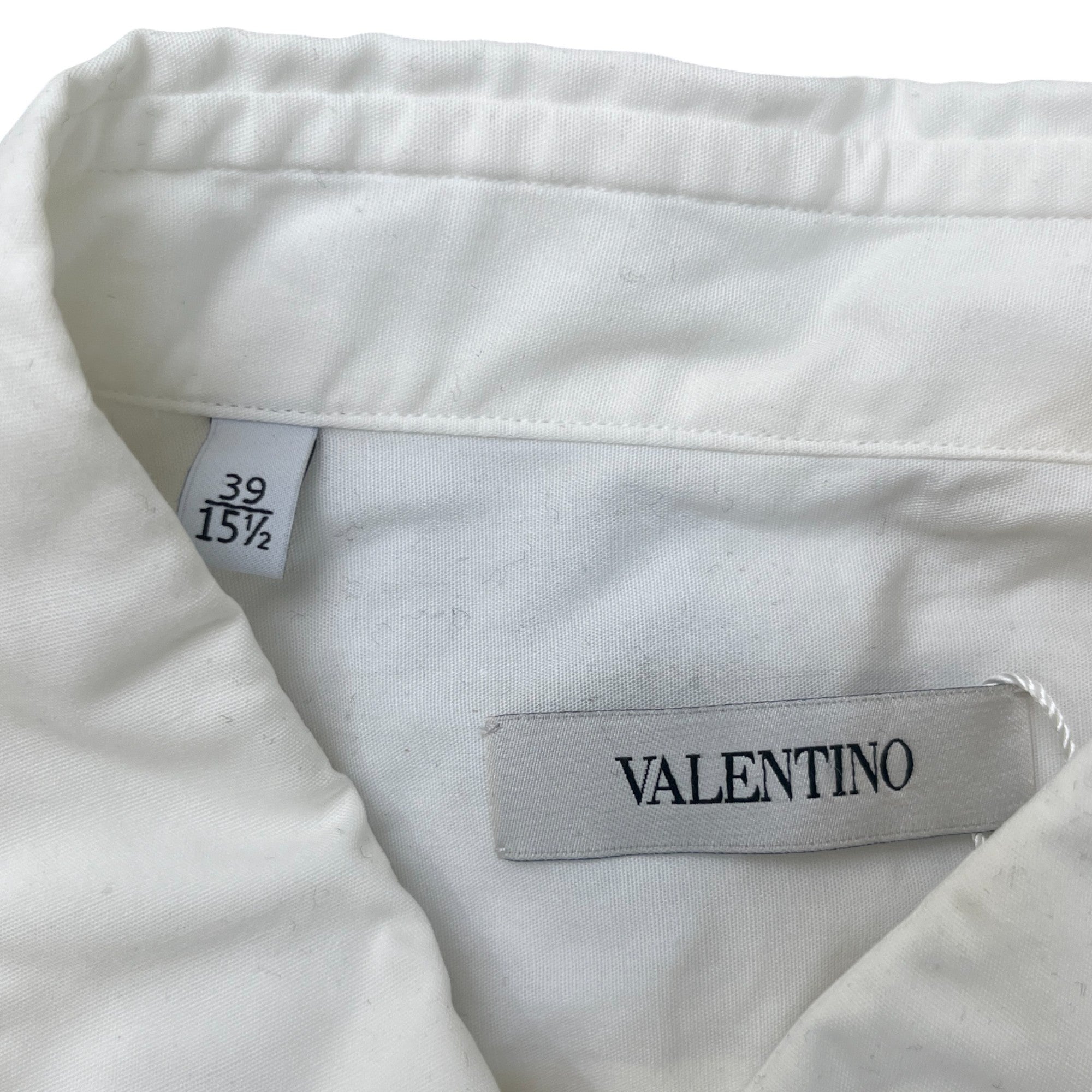 Men's Plain Shirt White Size M