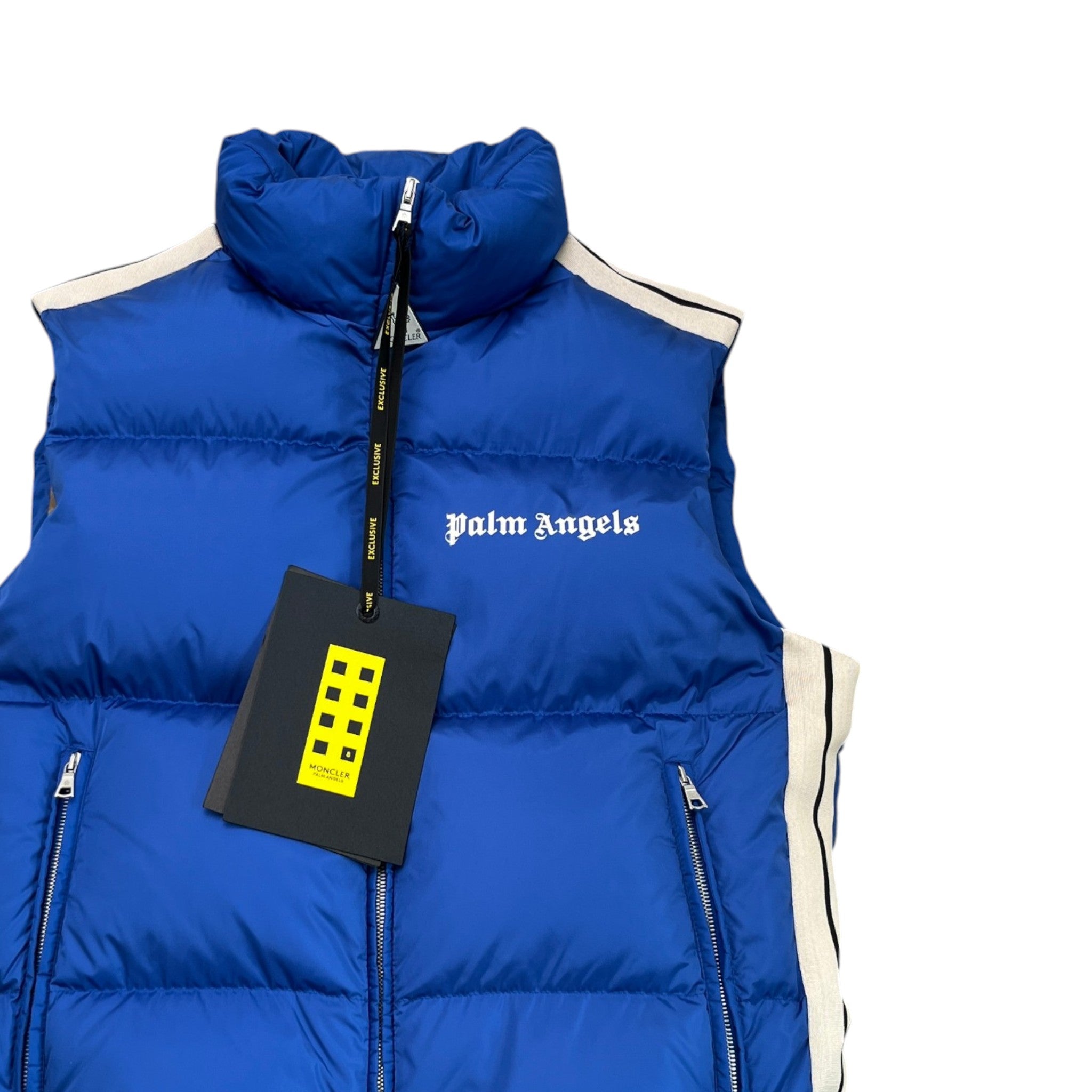 Men's Rodmar X Palm Angels Gilet Blue Size 1 / S