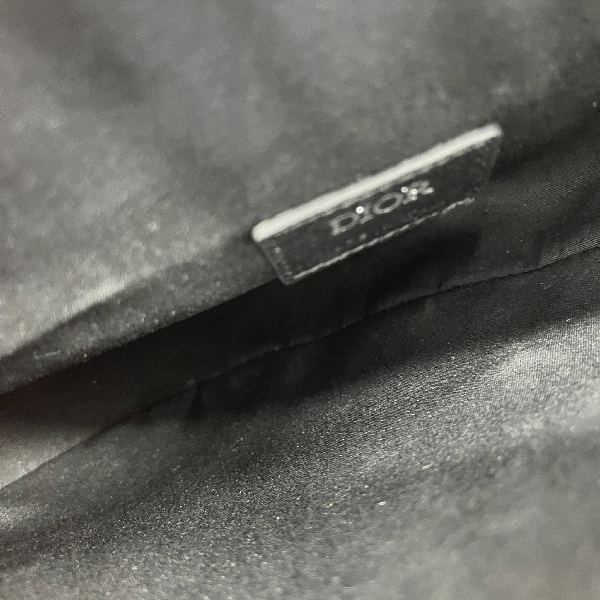 Men's Saddle Messenger Bag Black