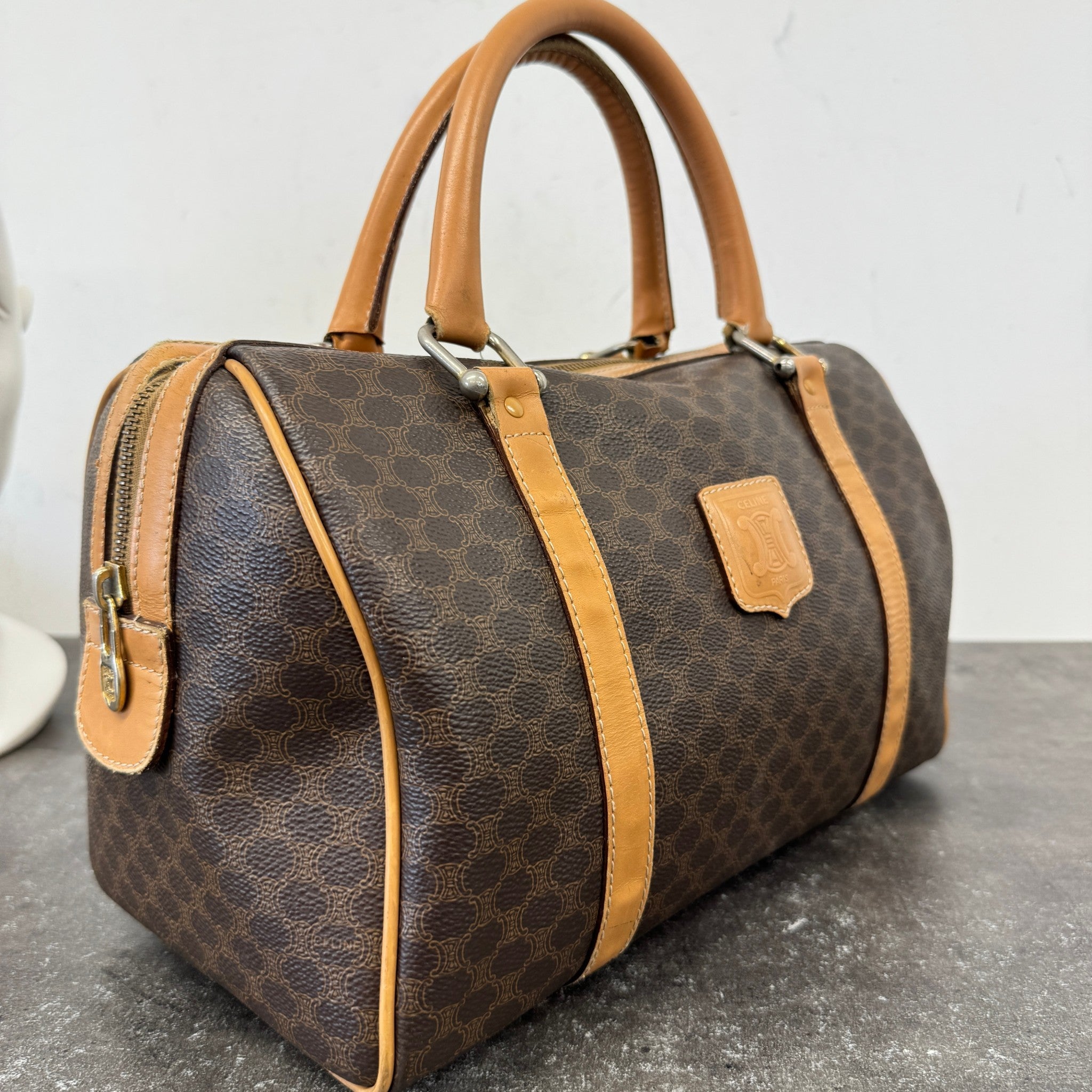 Women's Macadam Boston Bag Brown