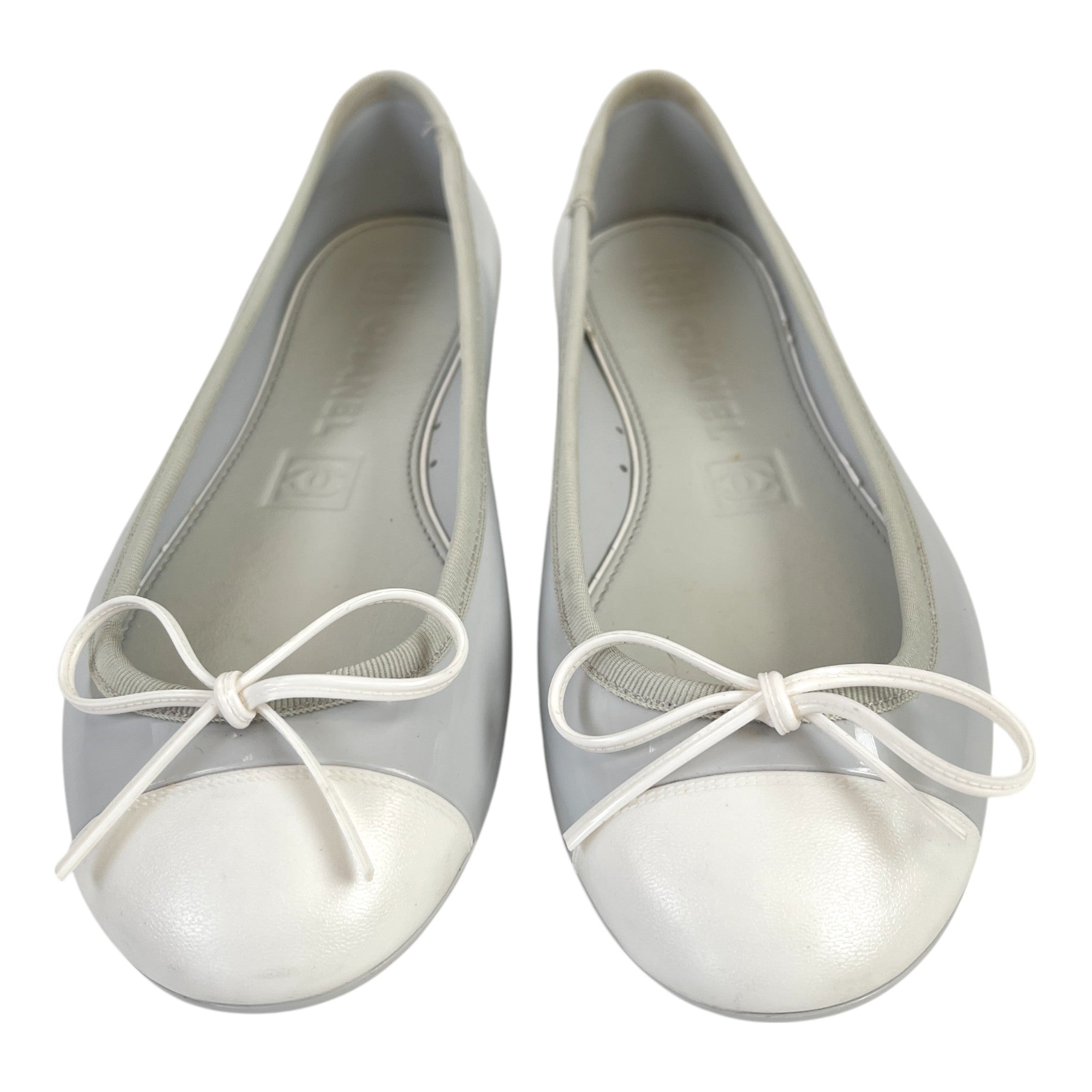 Women's Ballet Flats Mules Grey Size EU 36 / UK 3
