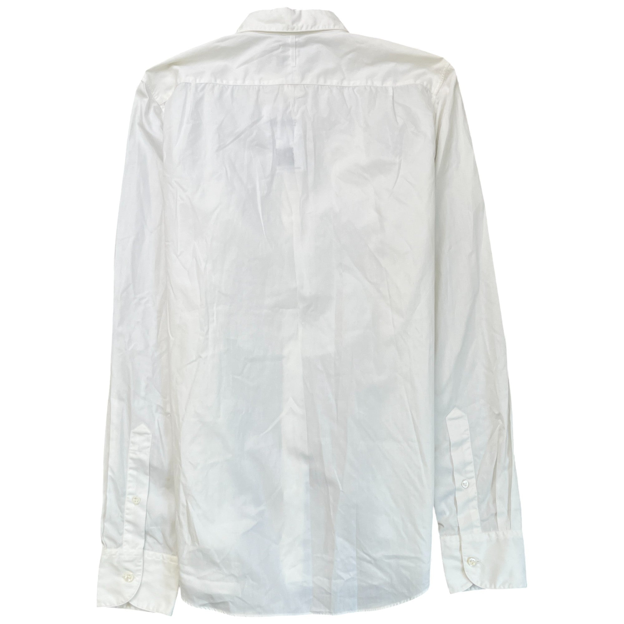 Men's Plain Shirt White Size M