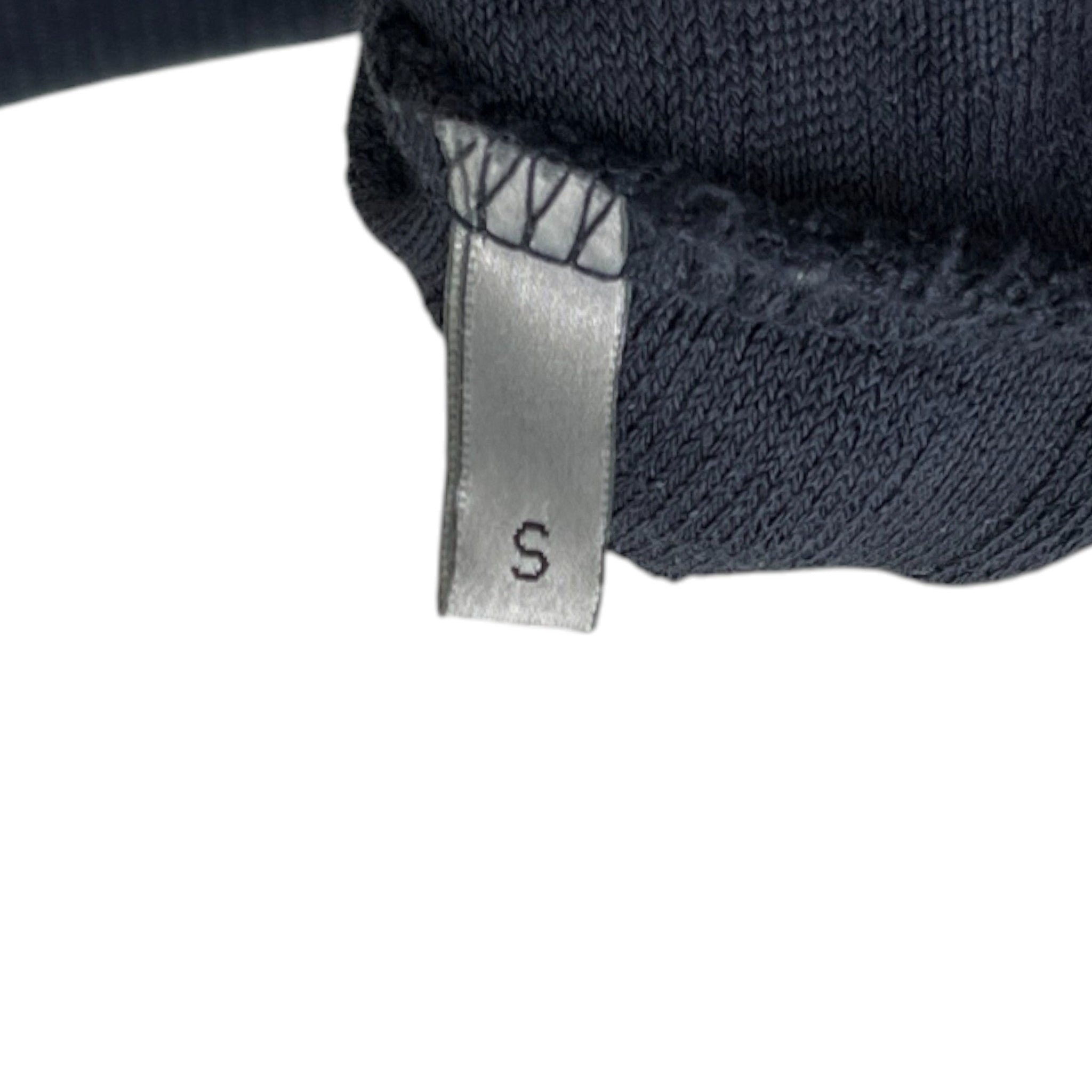 Men's Oblique Towelling T-Shirt Navy Size S