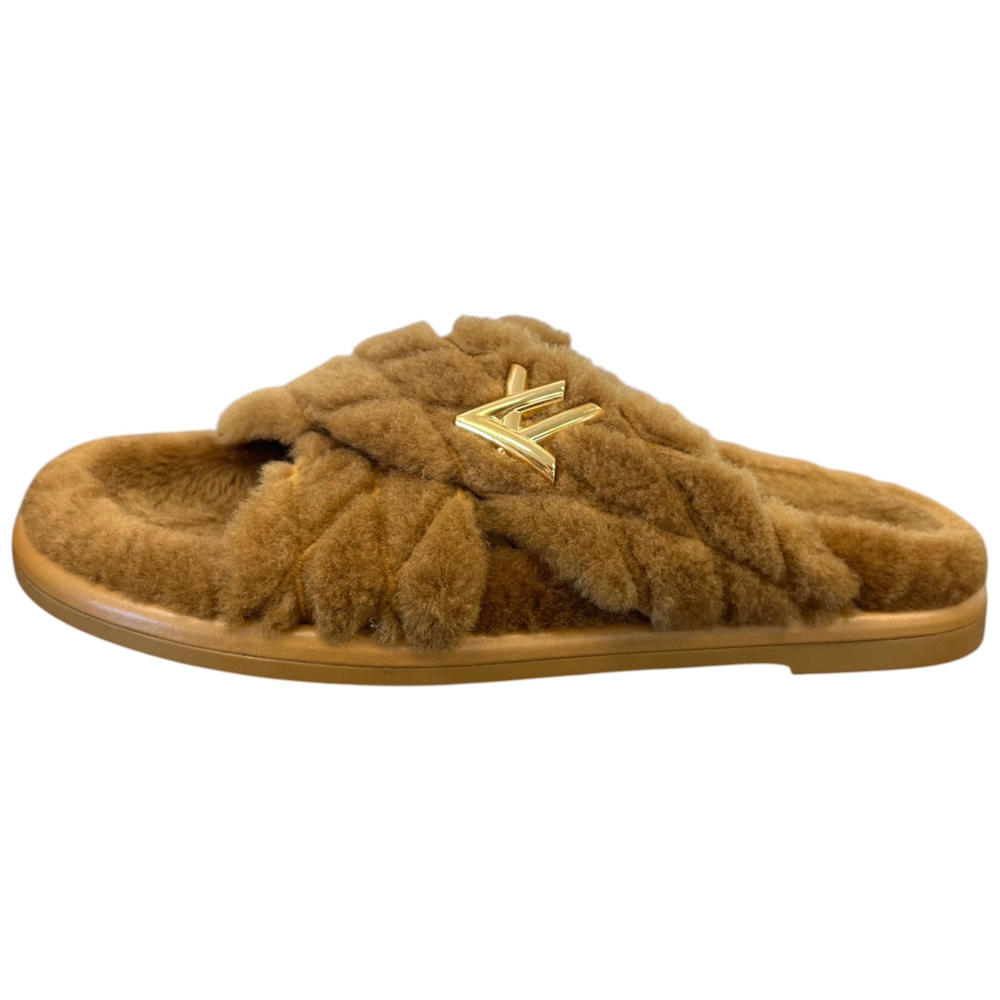 Women's Lv Bliss Comfort Mules Sandals Brown Size EU 38 / UK 5