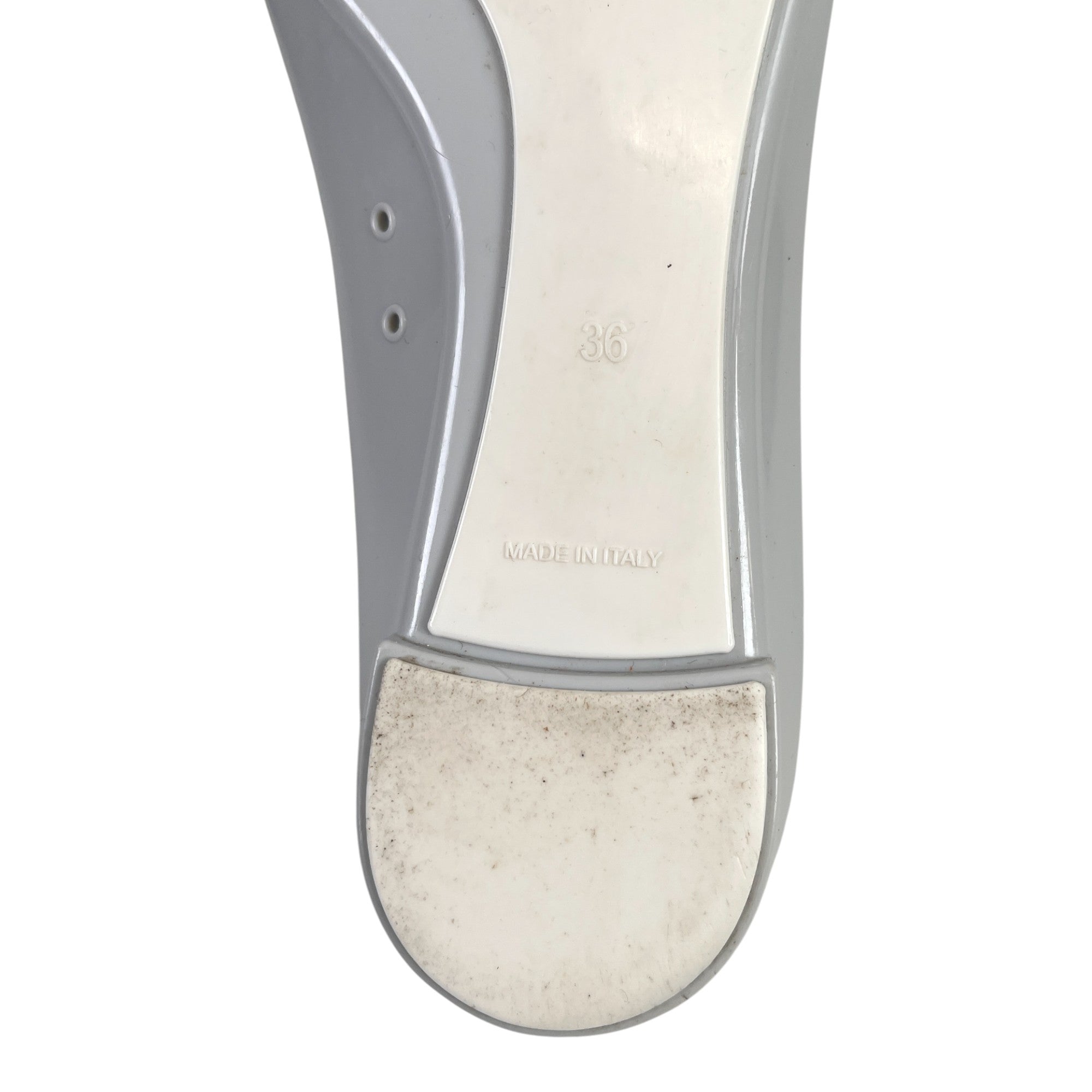 Women's Ballet Flats Mules Grey Size EU 36 / UK 3