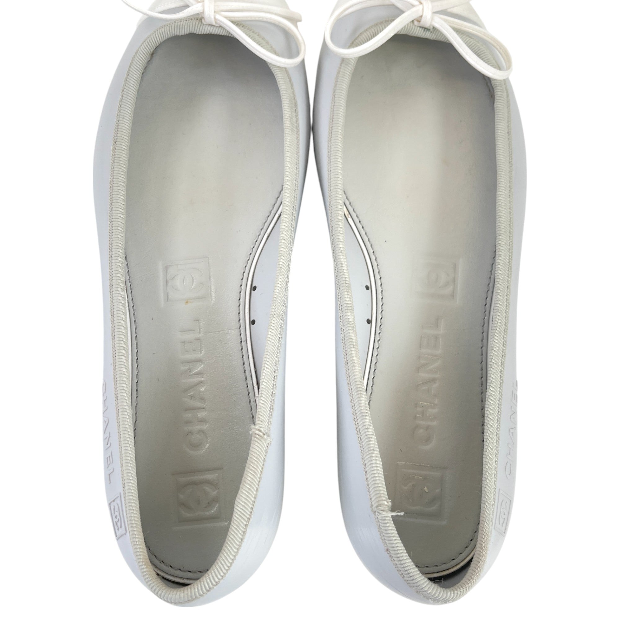 Women's Ballet Flats Mules Grey Size EU 36 / UK 3