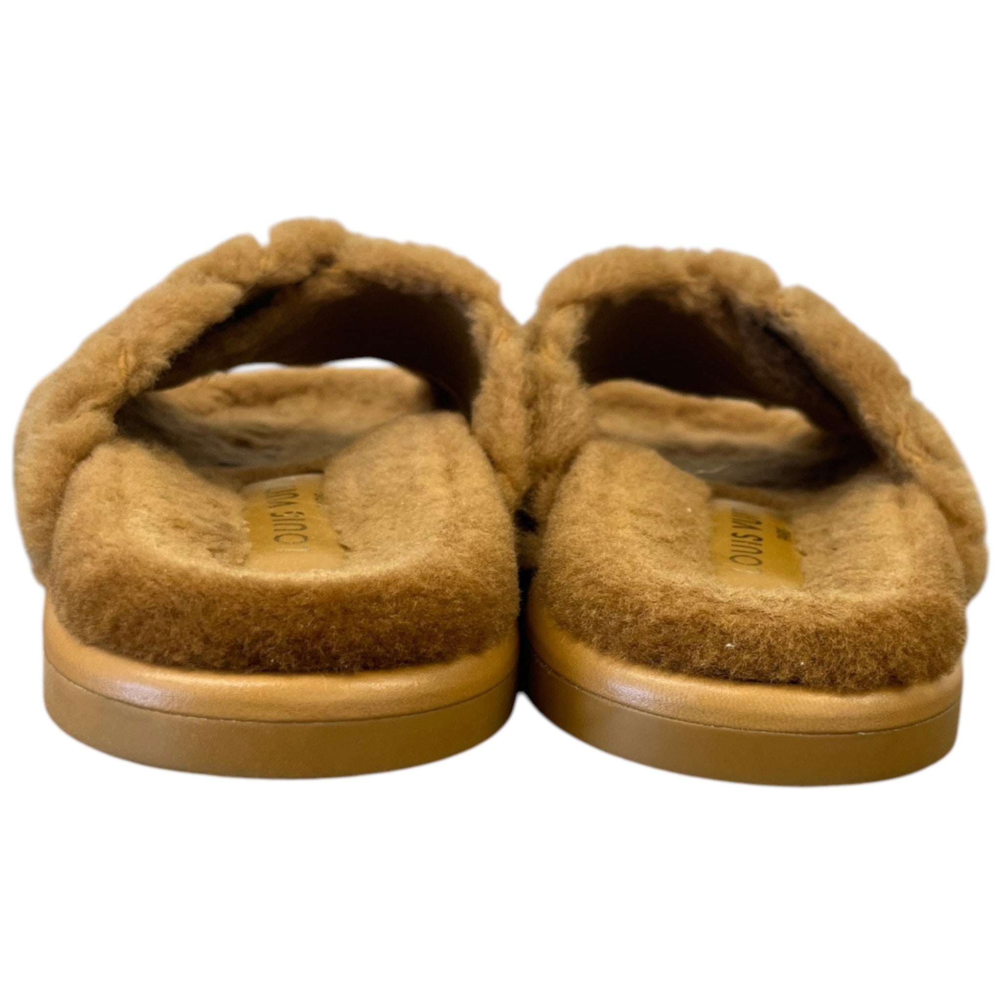 Women's Lv Bliss Comfort Mules Sandals Brown Size EU 38 / UK 5