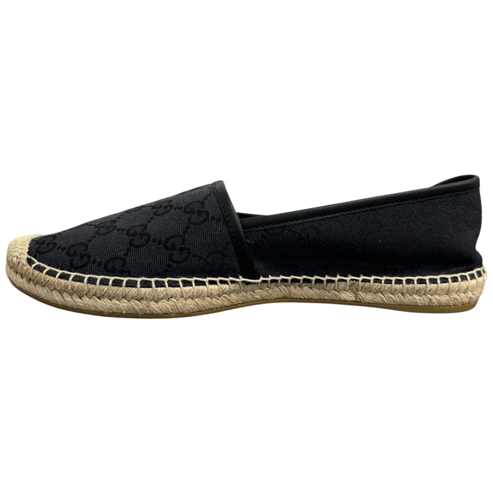 Women's Gg Supreme Espadrilles Black Size EU 39.5 / UK 6.5
