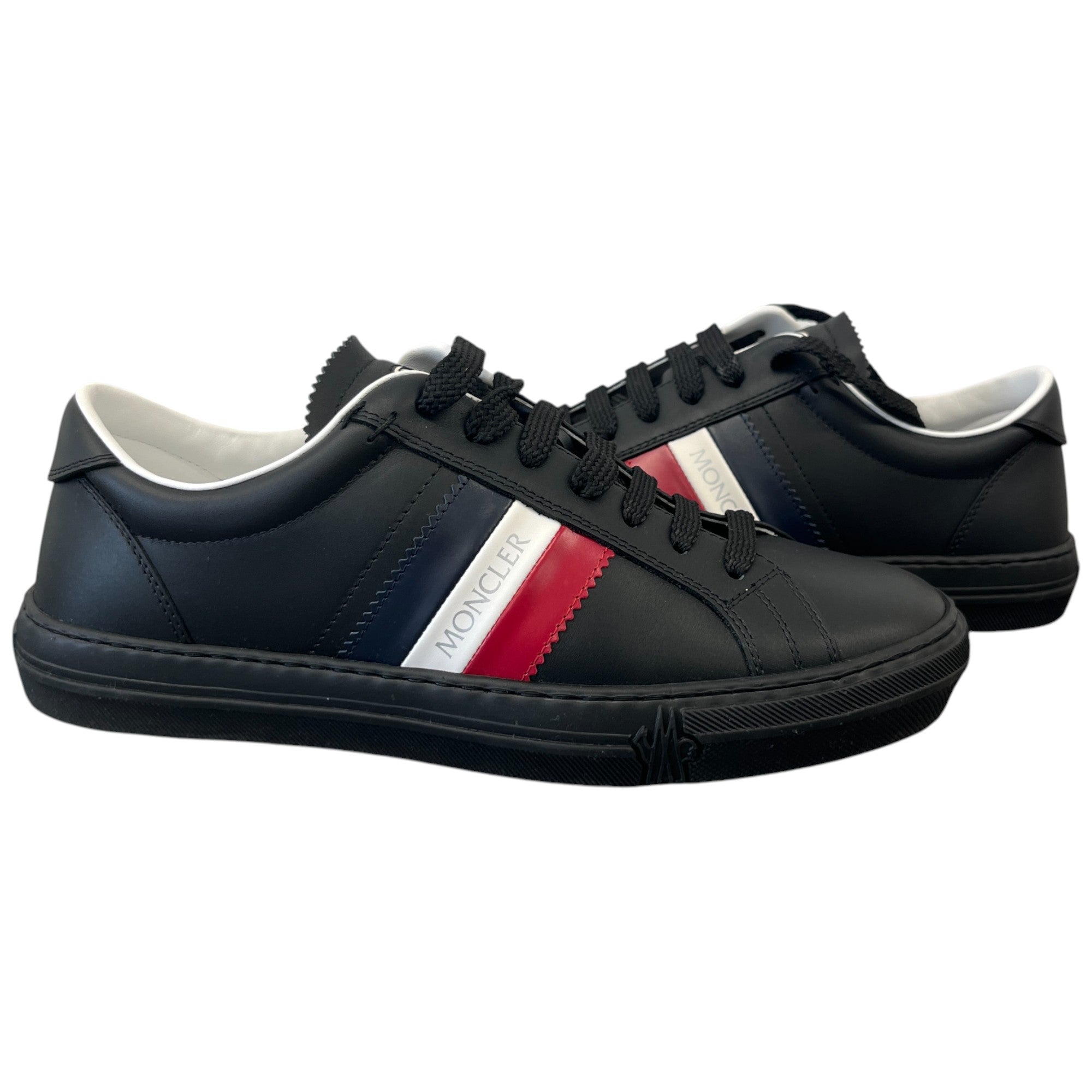 Men's Monaco Scarpa Low Trainers Black Size EU 40 / UK 6