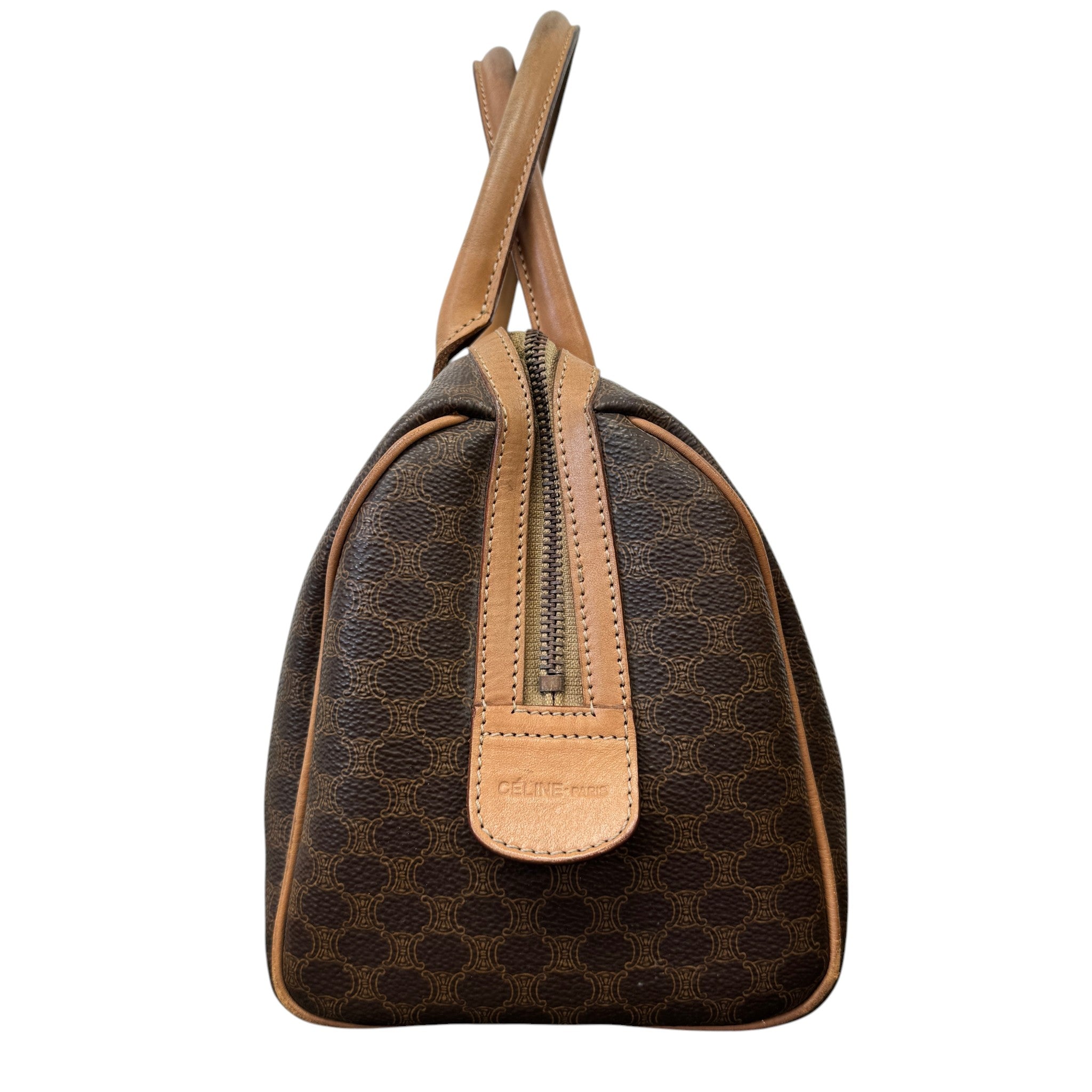 Women's Macadam Monogram Boston Handbag Brown