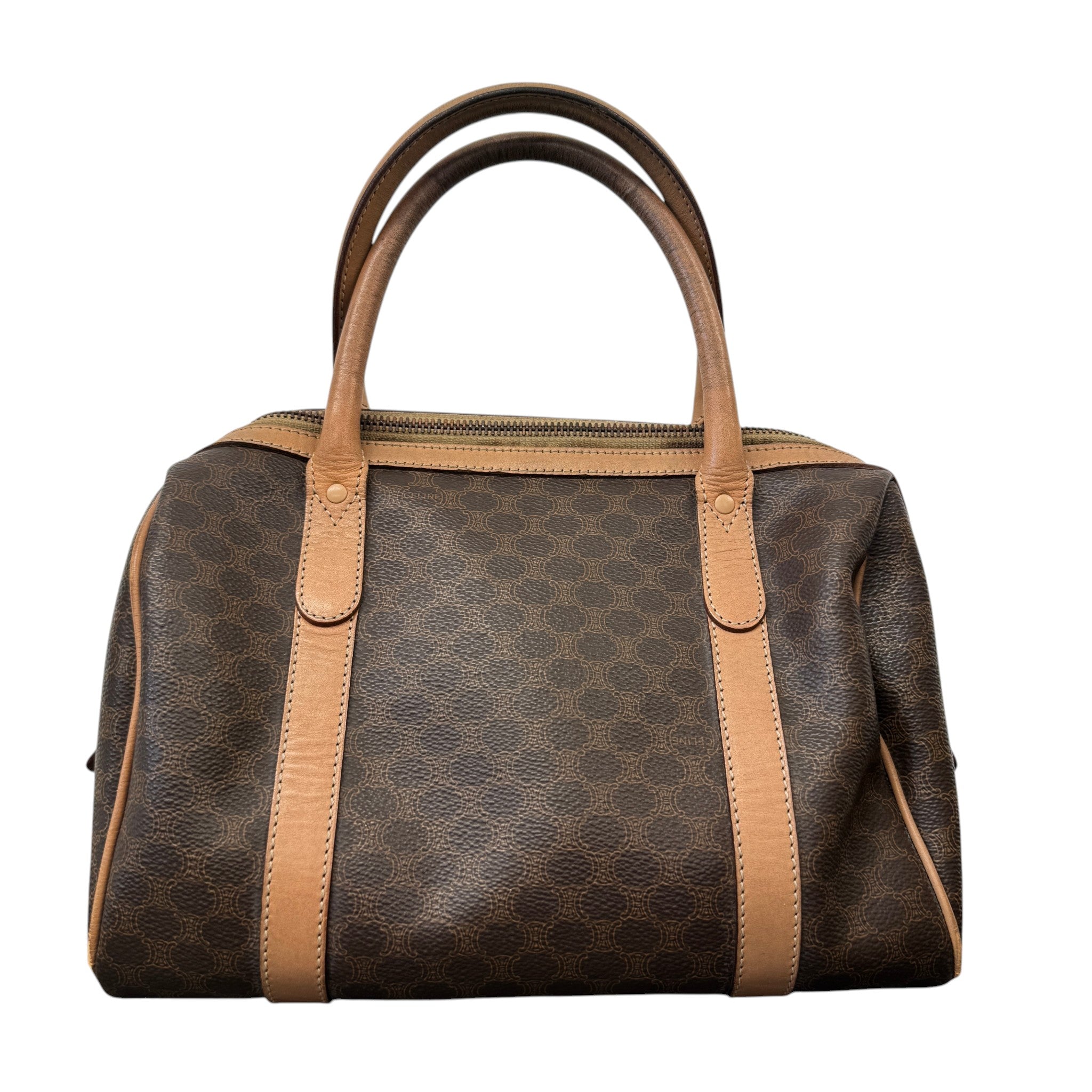 Women's Macadam Monogram Boston Handbag Brown