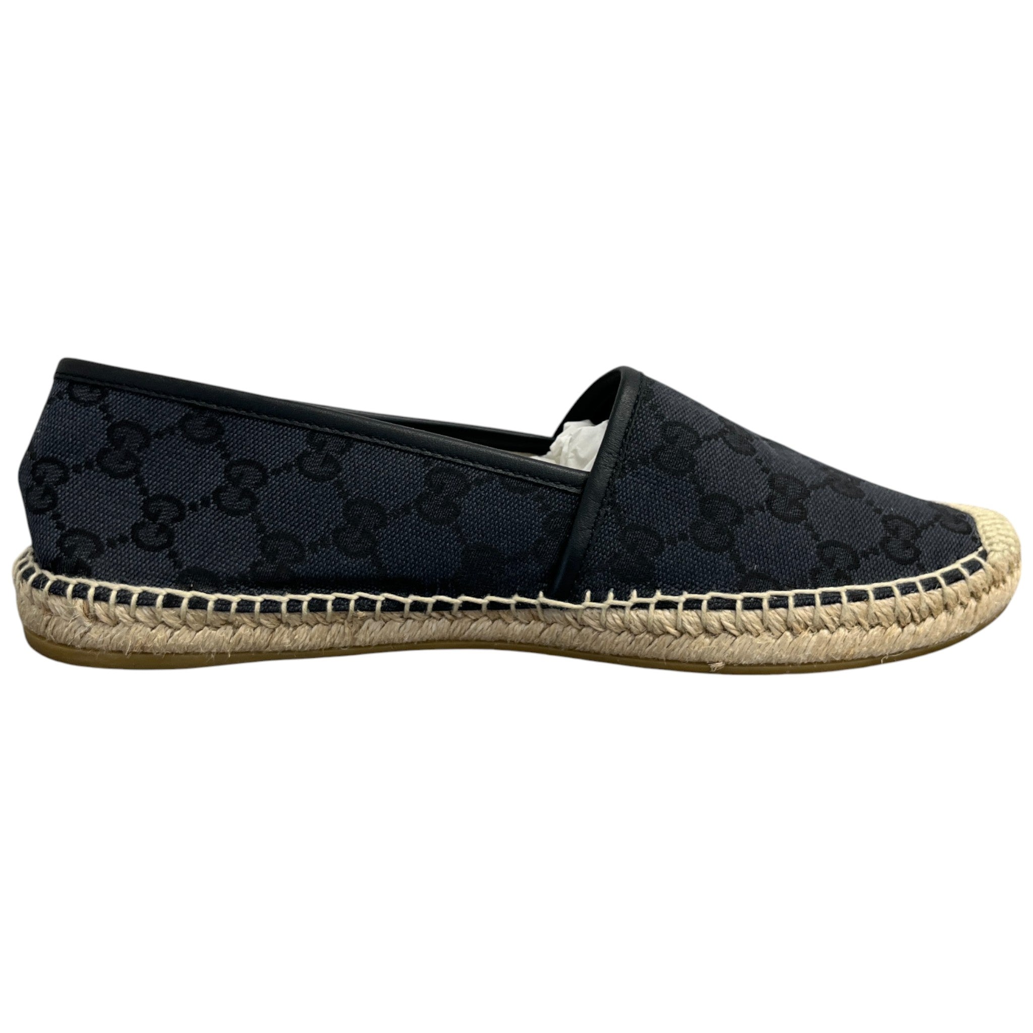 Women's Gg Supreme Espadrilles Black Size EU 39.5 / UK 6.5