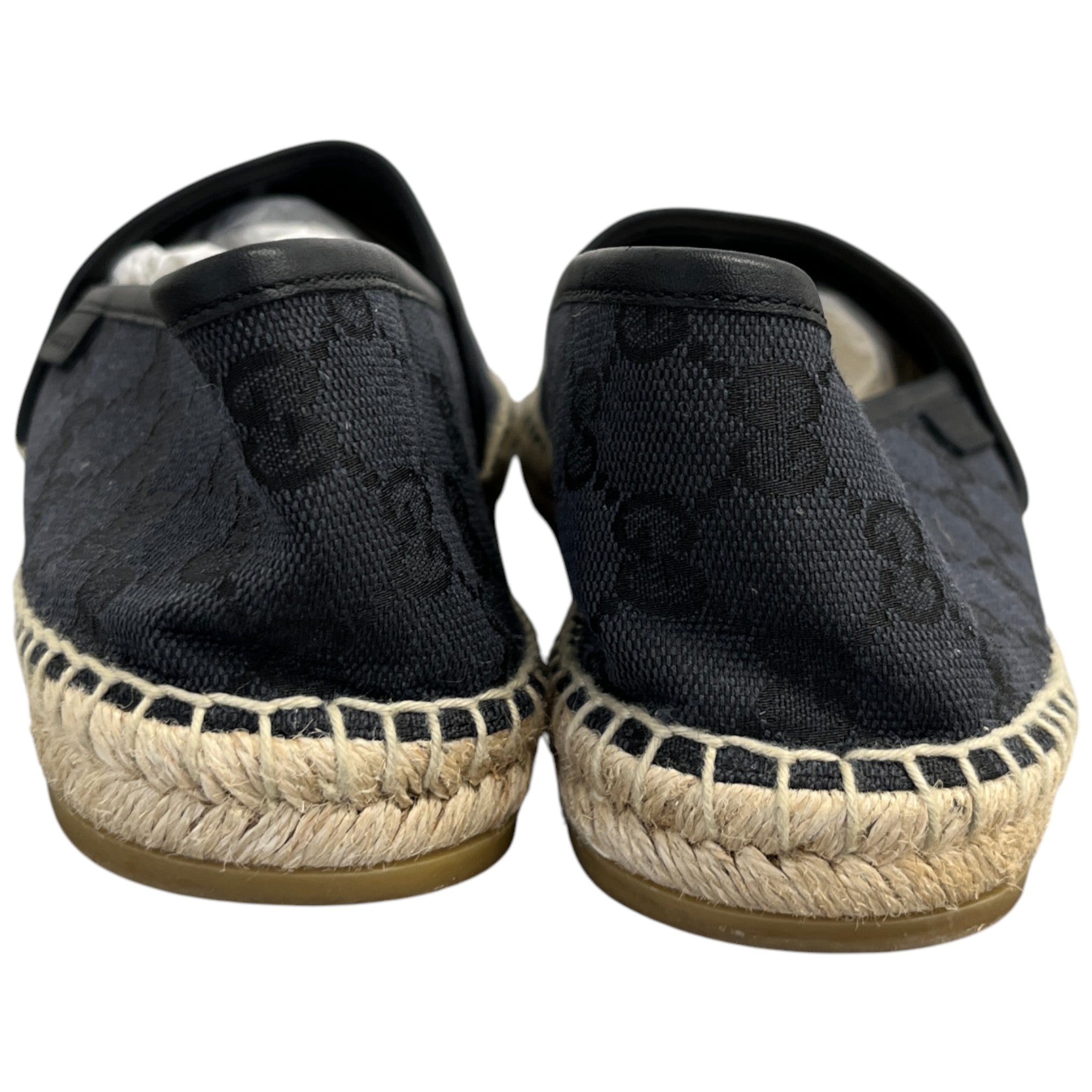 Women's Gg Supreme Espadrilles Black Size EU 39.5 / UK 6.5