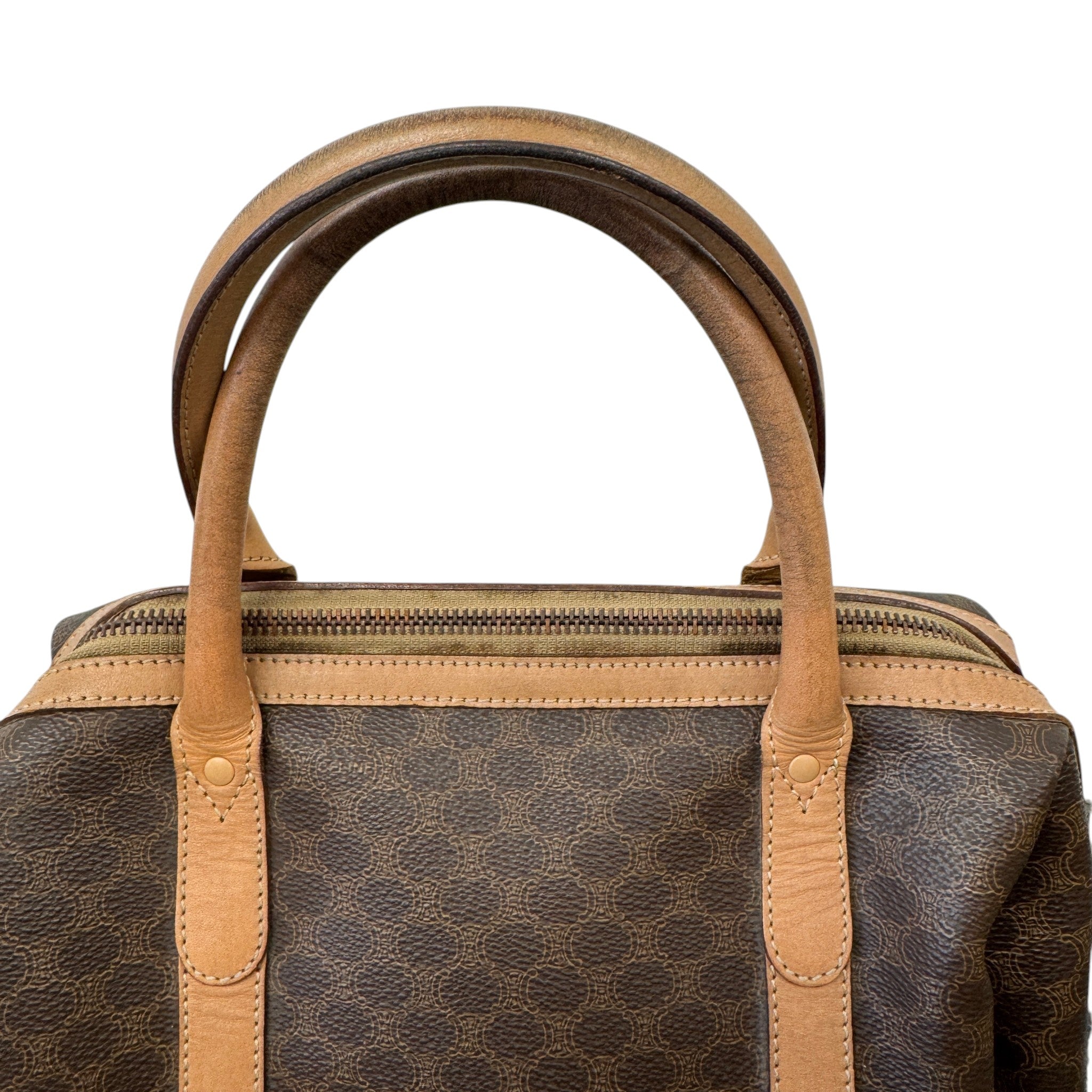 Women's Macadam Monogram Boston Handbag Brown