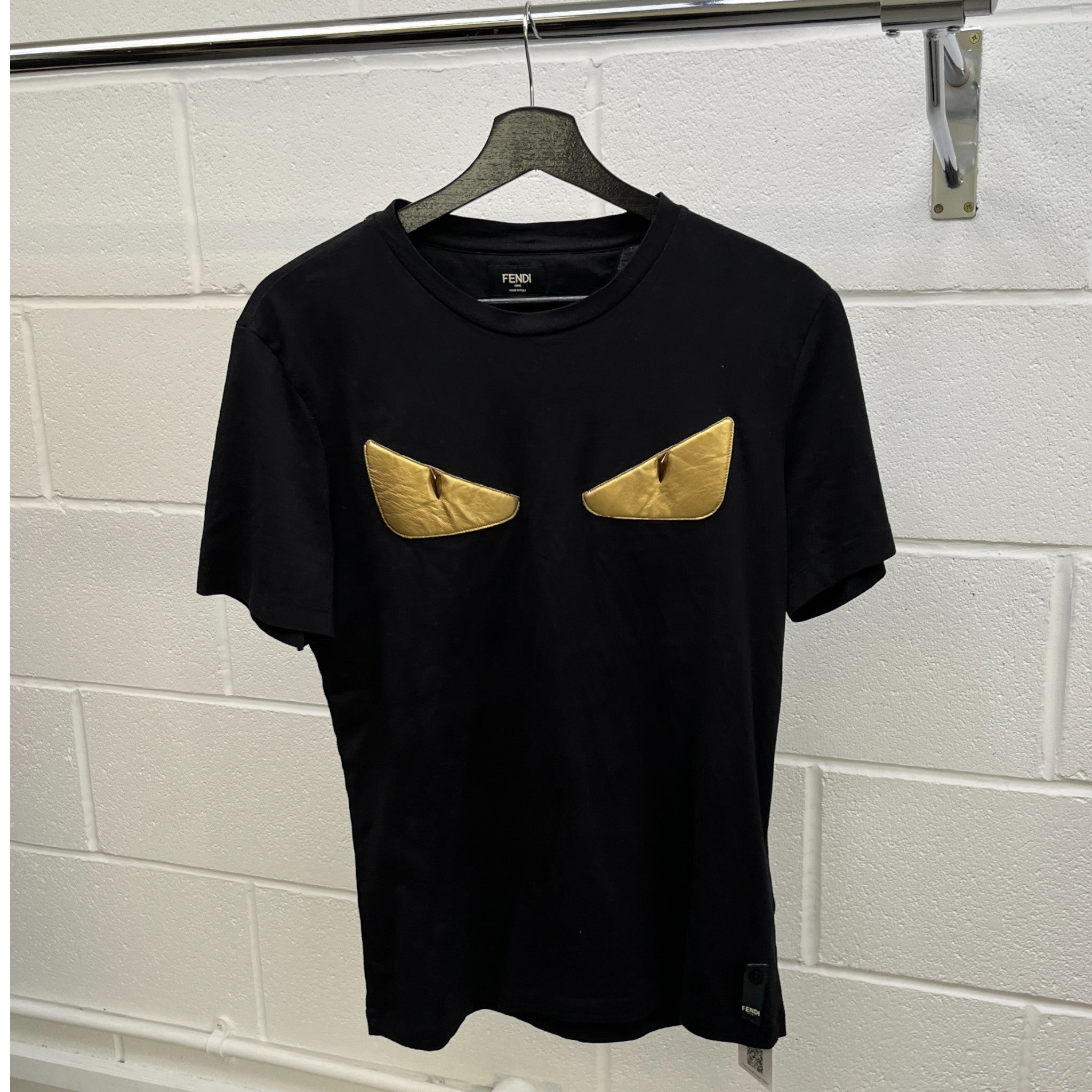 Men's Monster Eye T-Shirt Black Size M