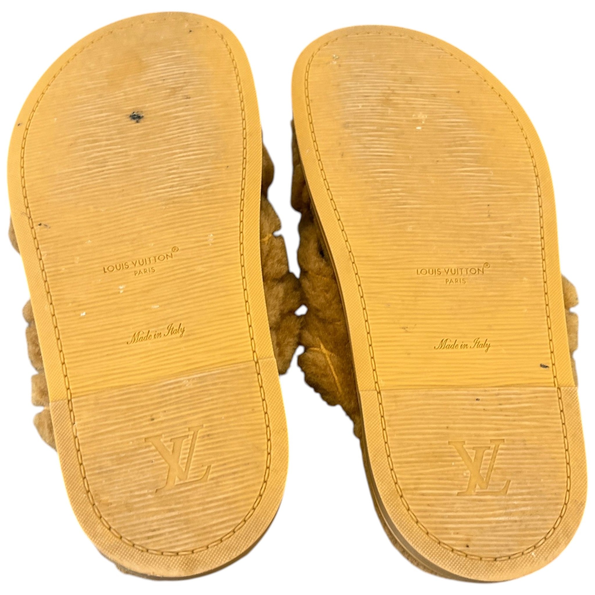 Women's Lv Bliss Comfort Mules Sandals Brown Size EU 38 / UK 5