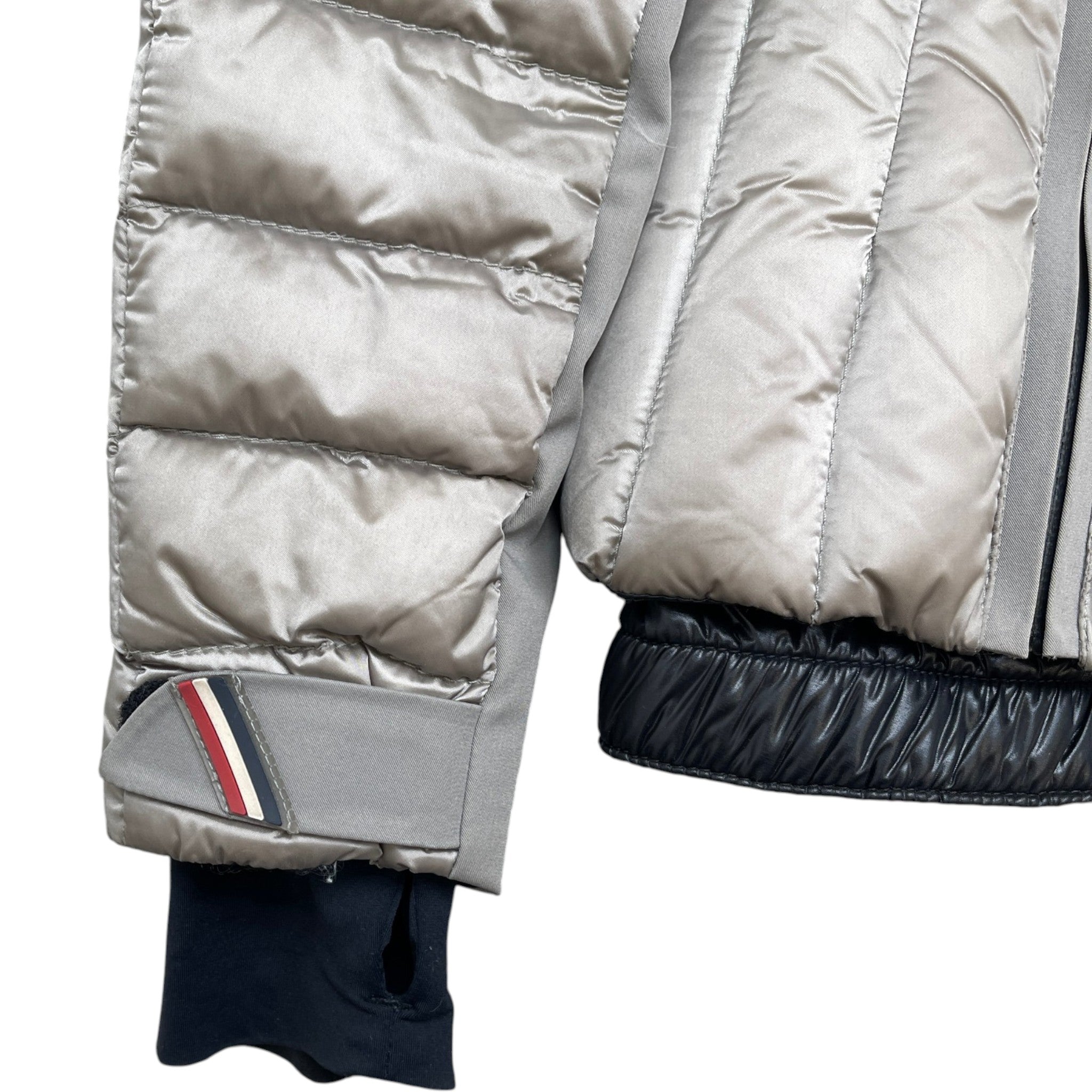 Women's Girls Age 10 Violaine Down Jacket Grey Size XXS