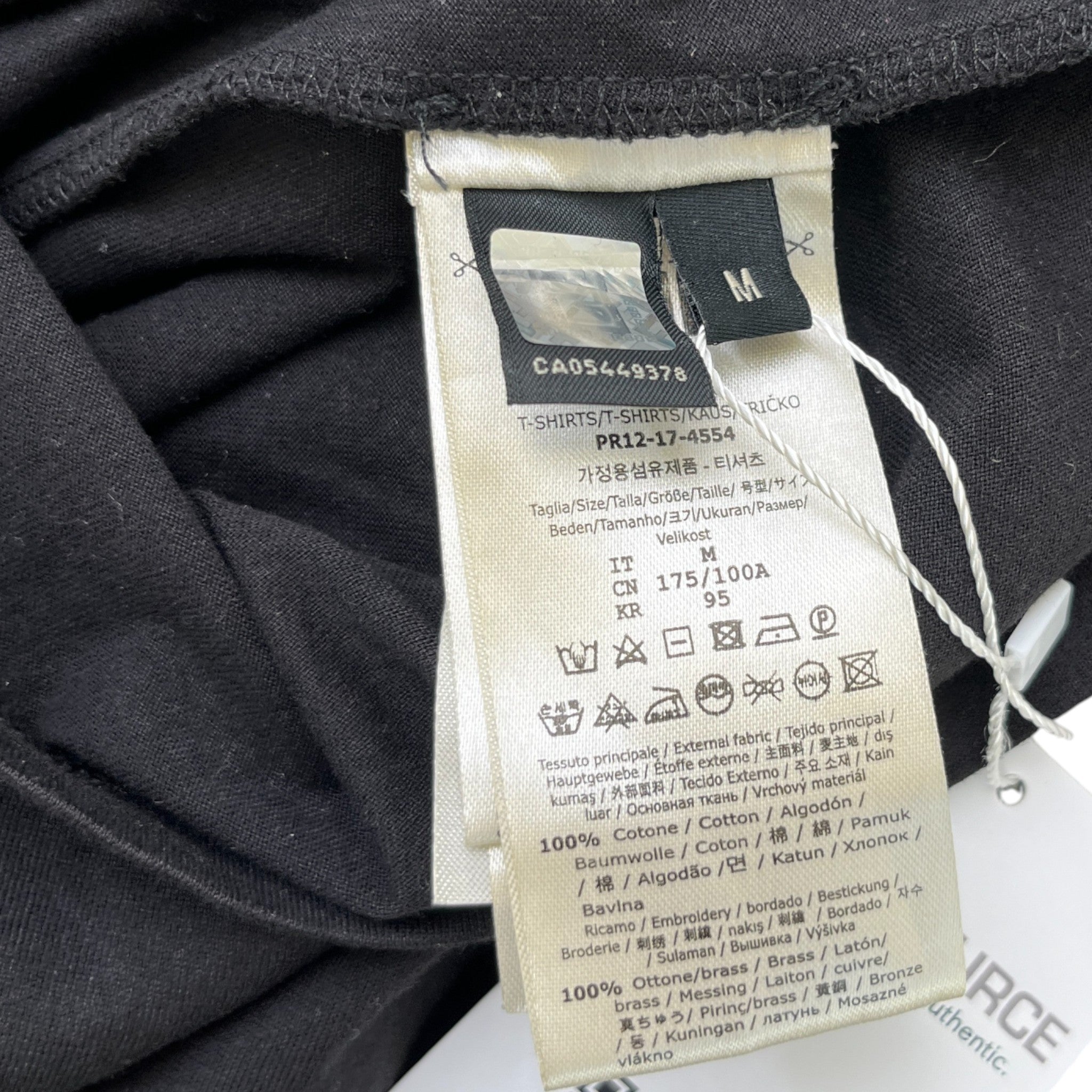 Men's Monster Eye T-Shirt Black Size M