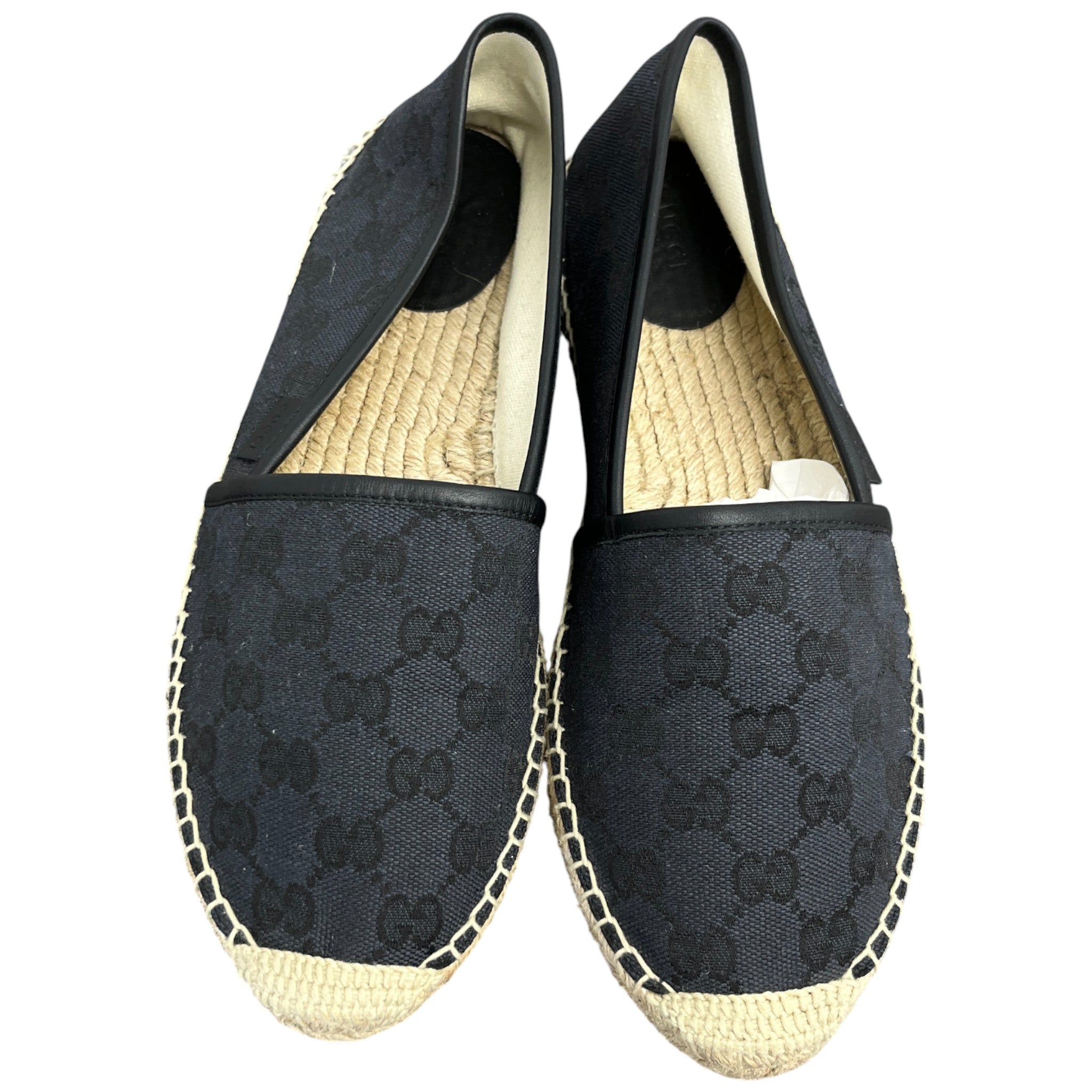 Women's Gg Supreme Espadrilles Black Size EU 39.5 / UK 6.5