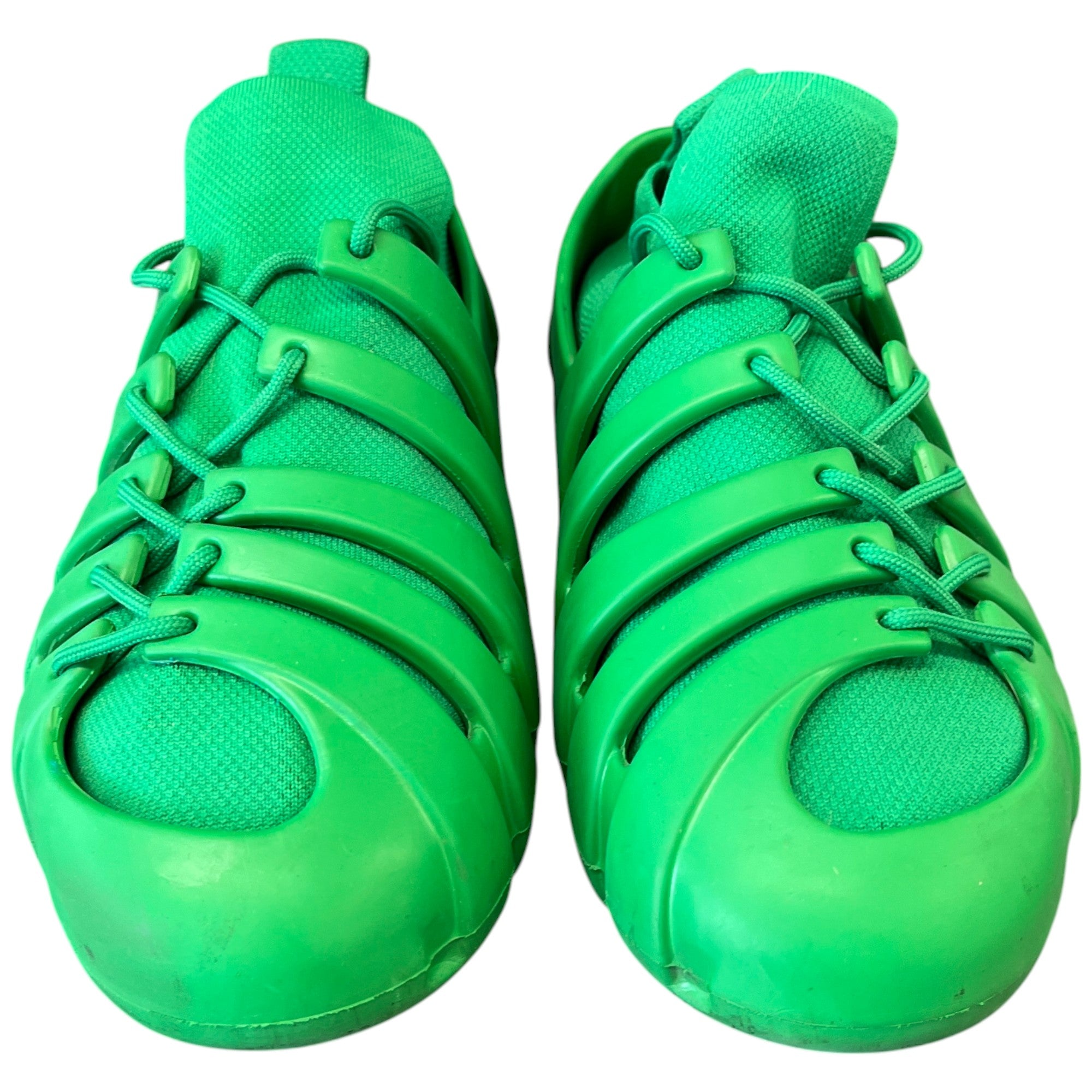 Men's Tech Knit Rubber Climber Low Trainers Green Size EU 41 / UK 7