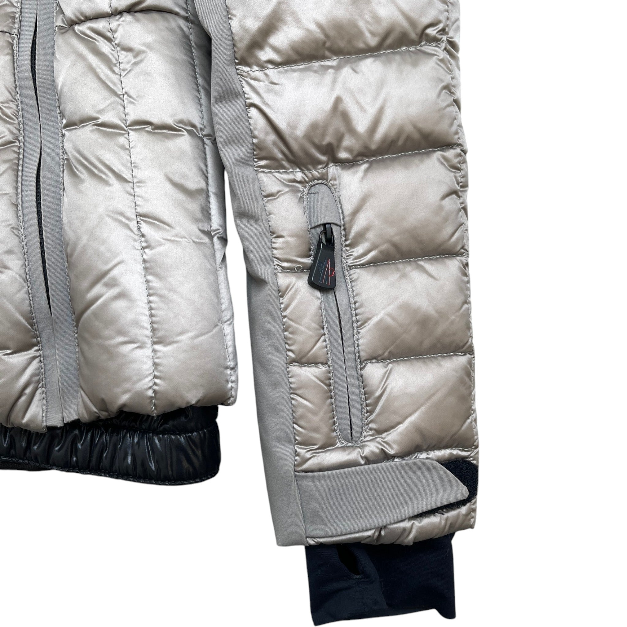 Women's Girls Age 10 Violaine Down Jacket Grey Size XXS