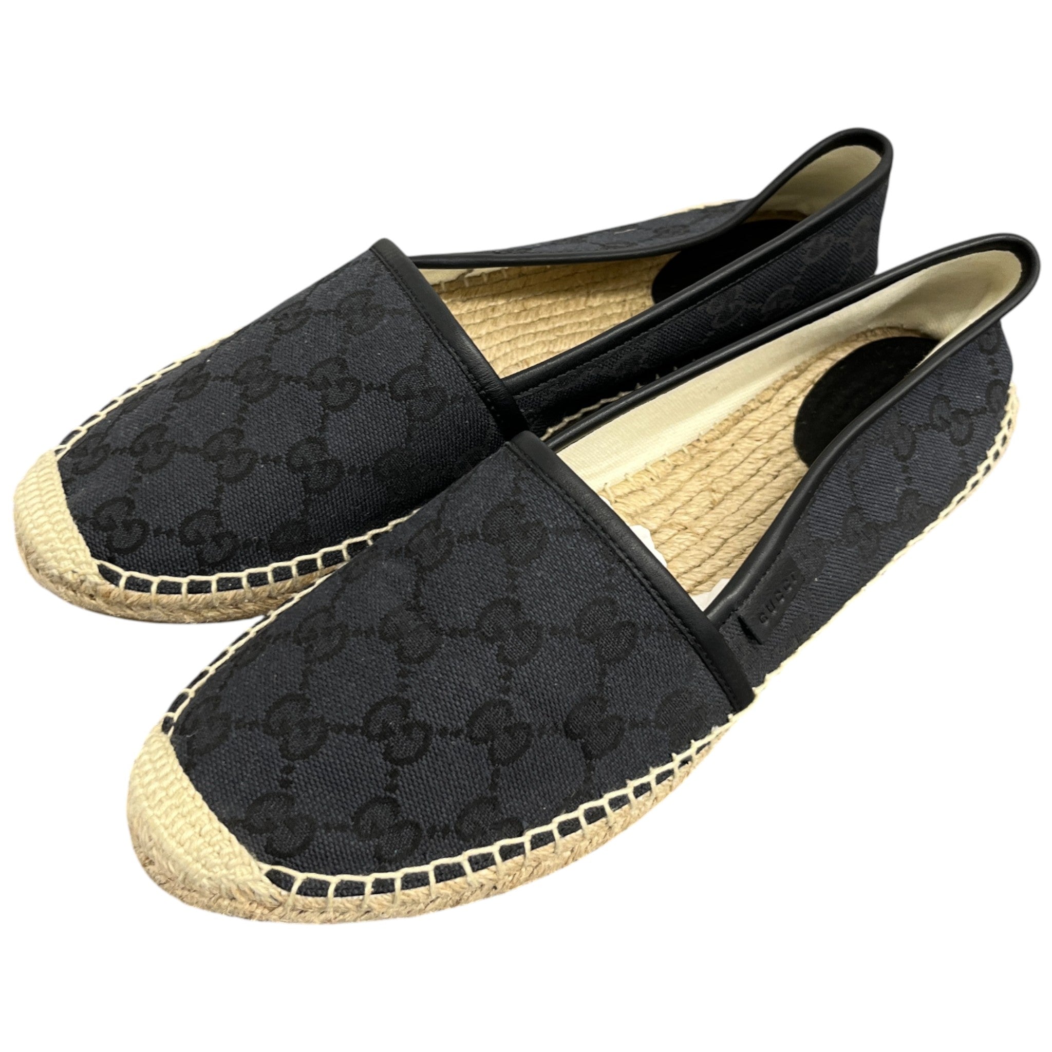 Women's Gg Supreme Espadrilles Black Size EU 39.5 / UK 6.5