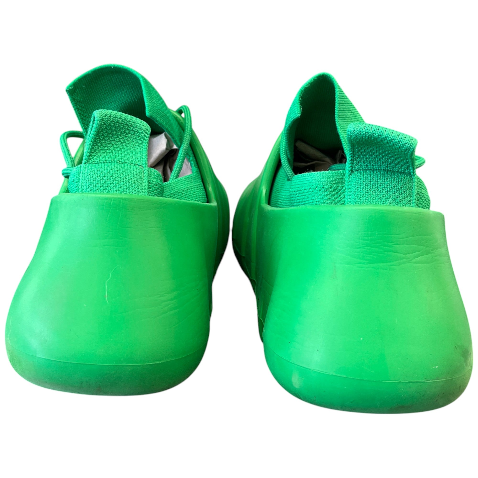 Men's Tech Knit Rubber Climber Low Trainers Green Size EU 41 / UK 7