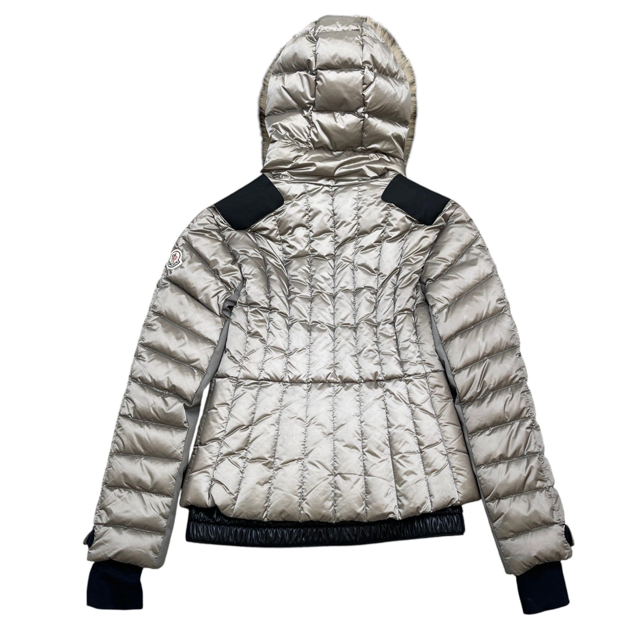 Women's Girls Age 10 Violaine Down Jacket Grey Size XXS