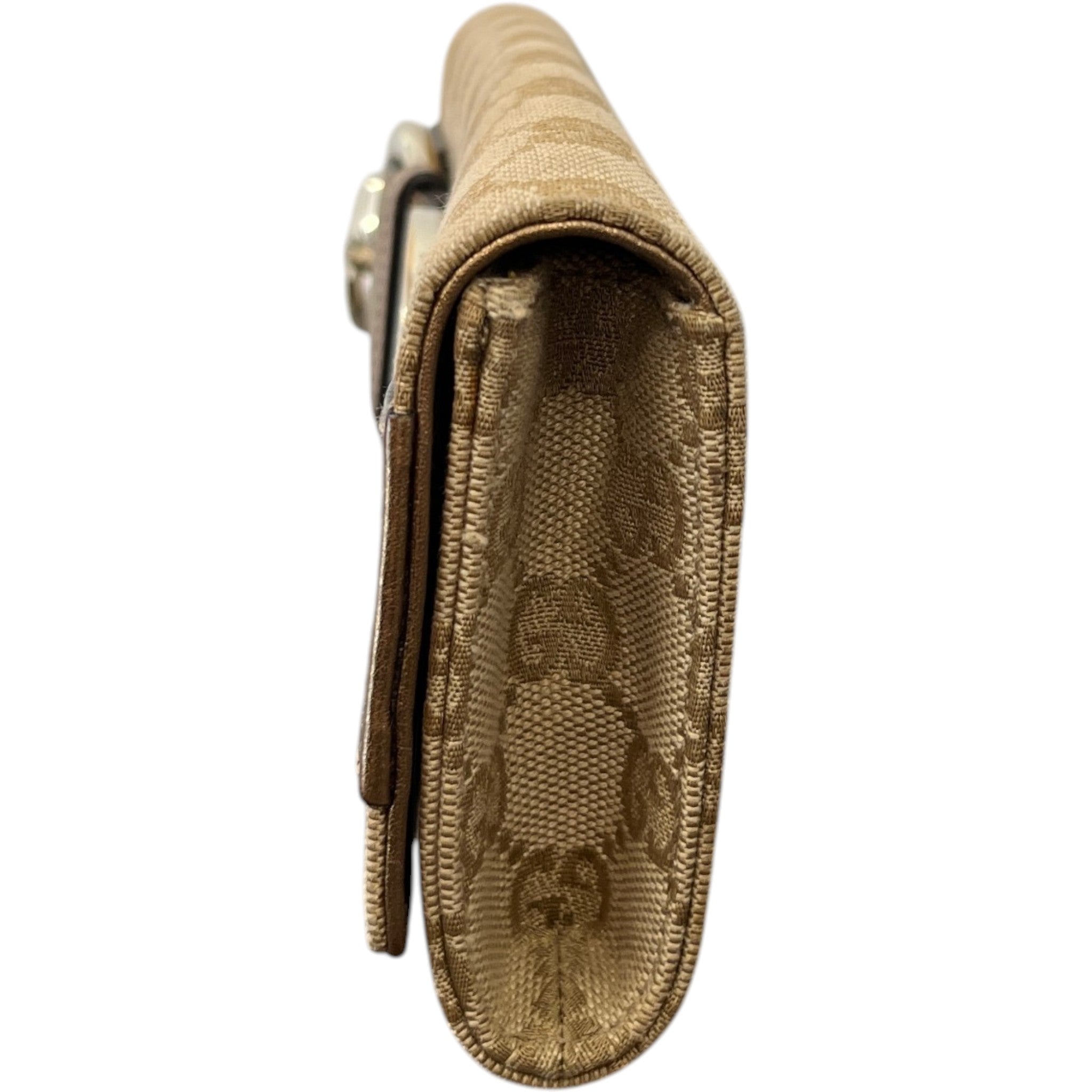 Women's Guccissima Buckle Purse Beige