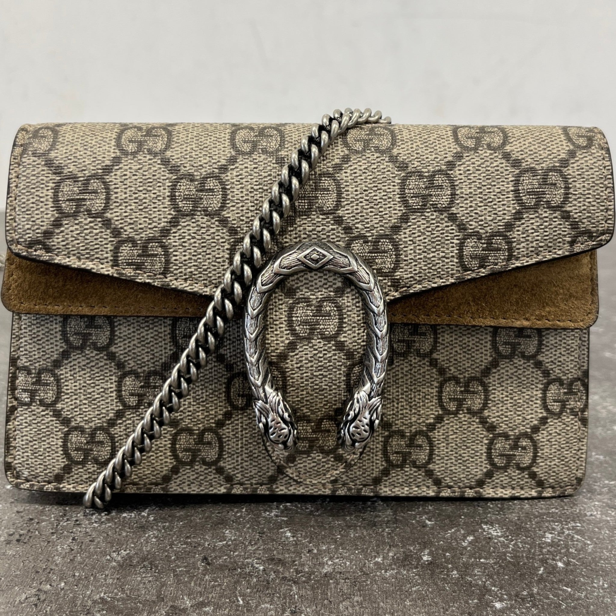 Women's Super Mini Dionysus Bag Beige