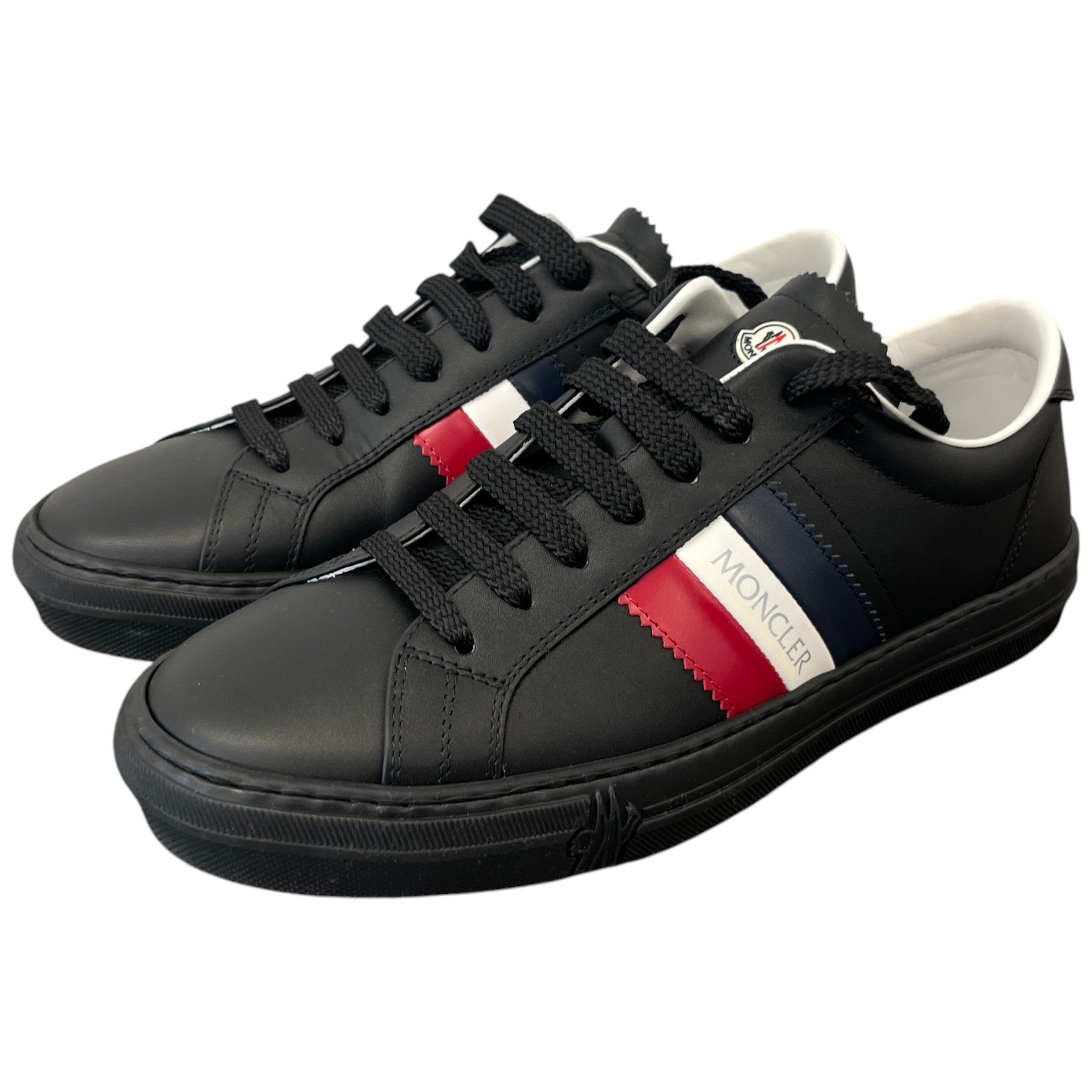 Men's Monaco Scarpa Low Trainers Black Size EU 40 / UK 6