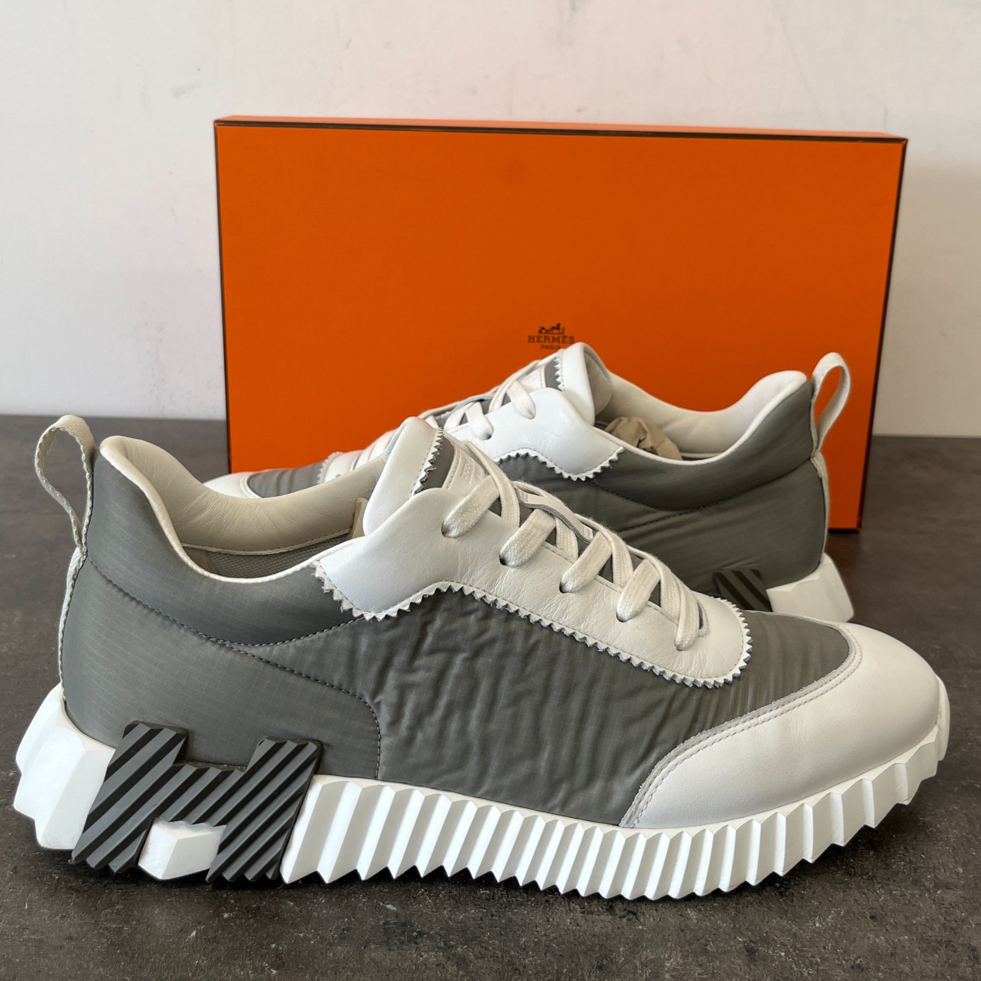 Men's Bouncing Low Trainers Grey Size EU 44 / UK 10