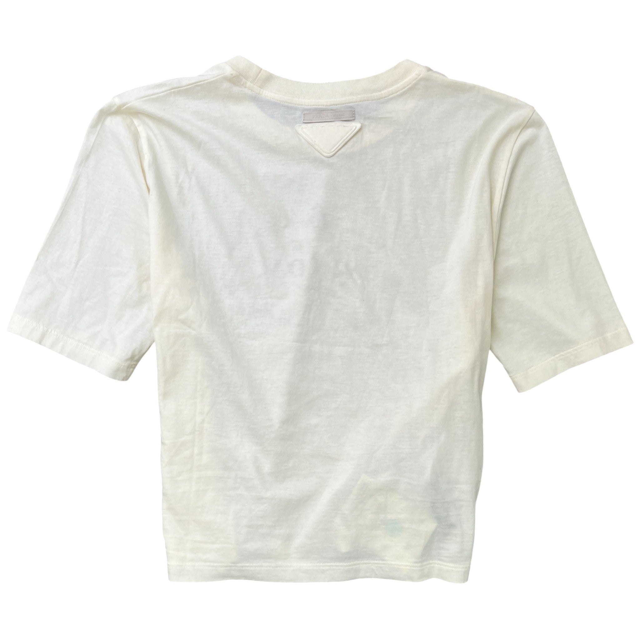 Women's Savoy Logo T-Shirt Cream Size M