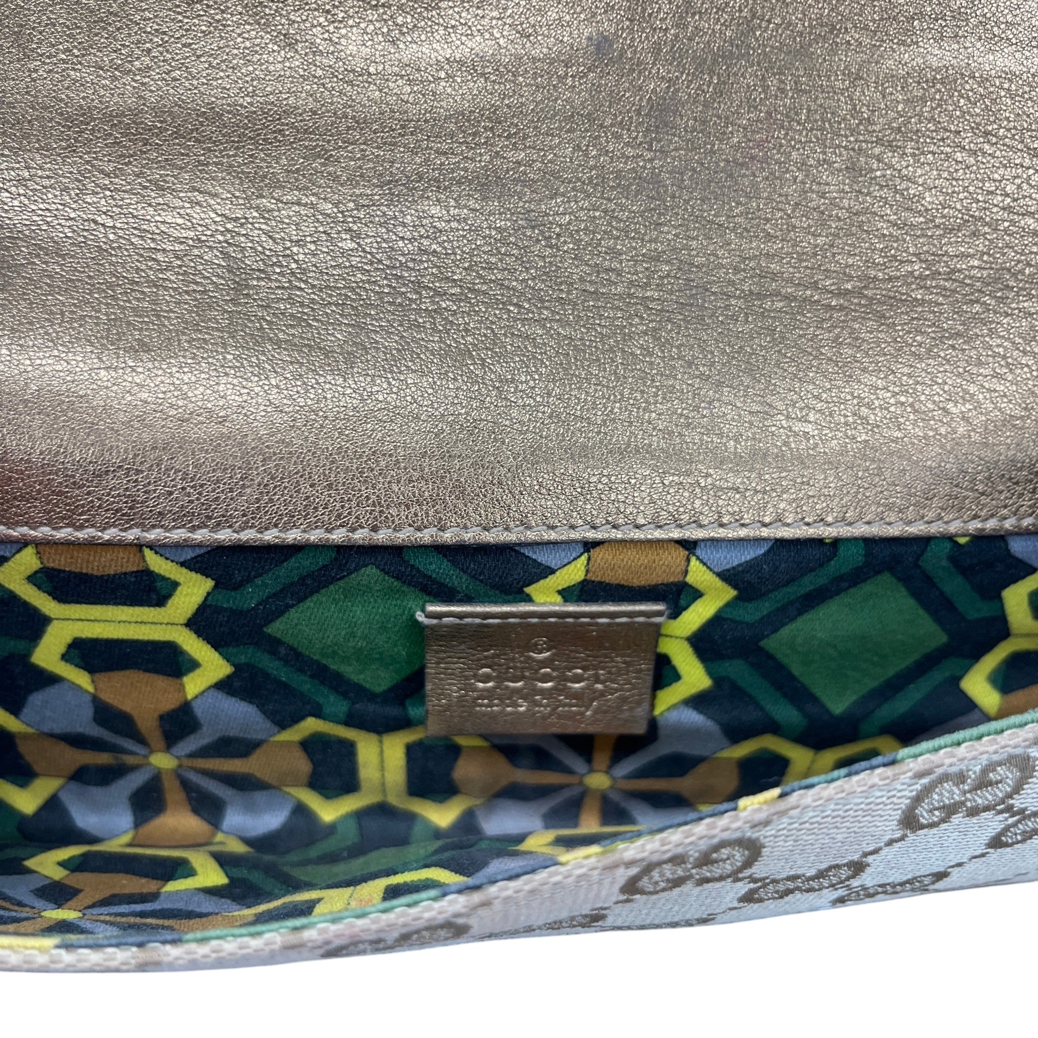 Women's Guccissima Buckle Purse Beige