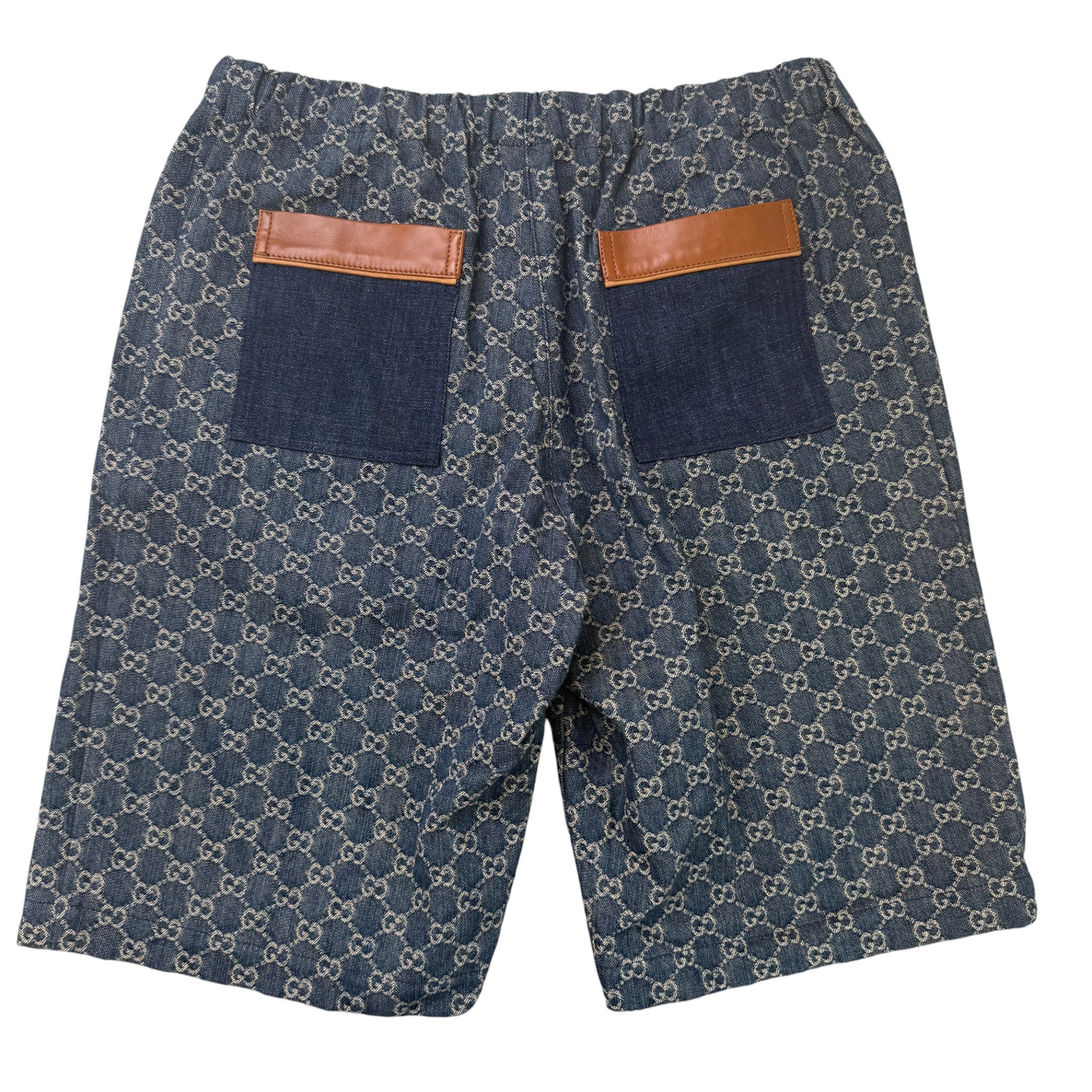 Men's Gg Supreme Shorts Blue Size IT 50 / UK 34